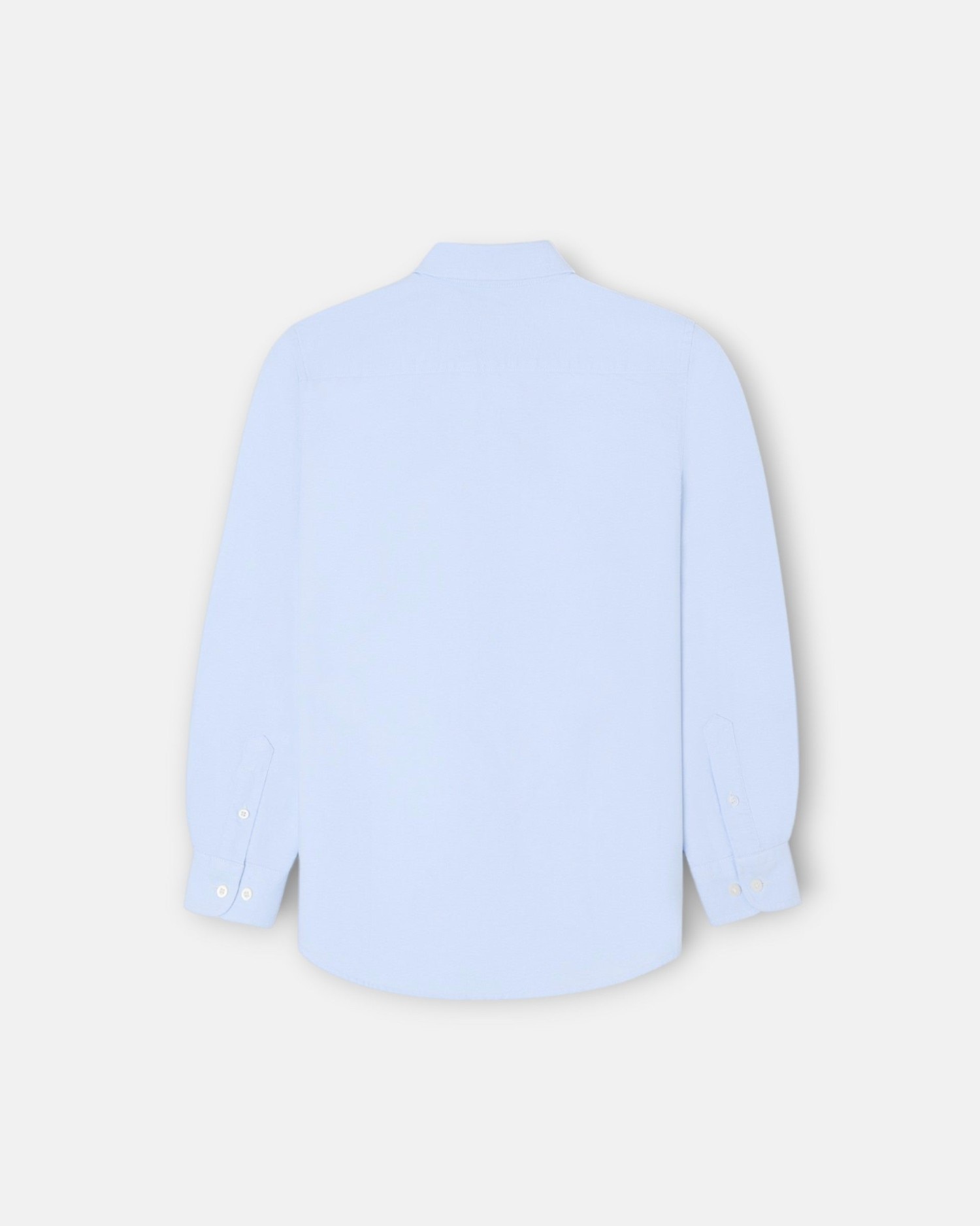 Polera sport de niño oxford clásica - Silbon - Azul celeste Azul celeste-4