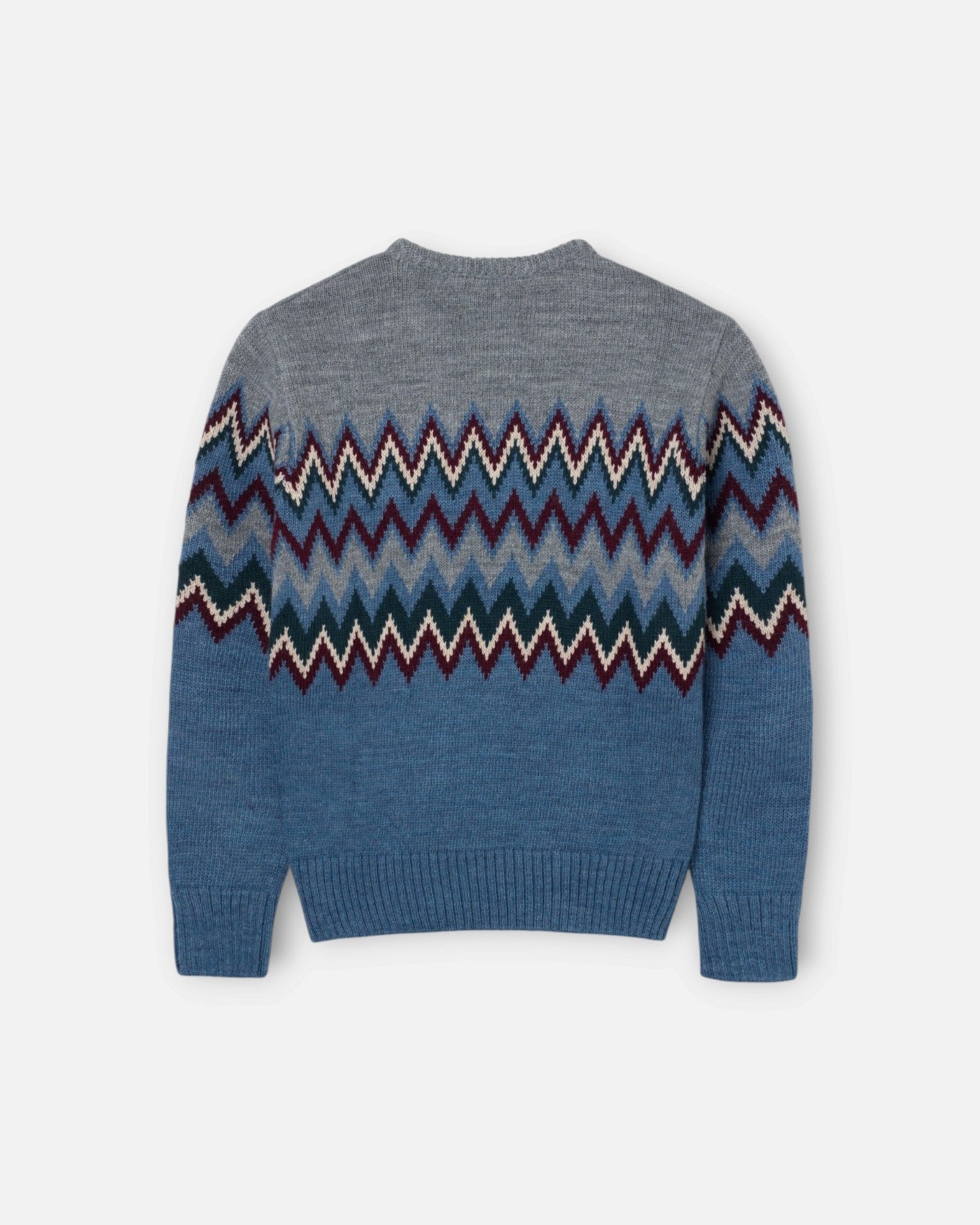 Imagen 2 de Jersey de niño con motivos geométricos - Silbon - Índigo Índigo