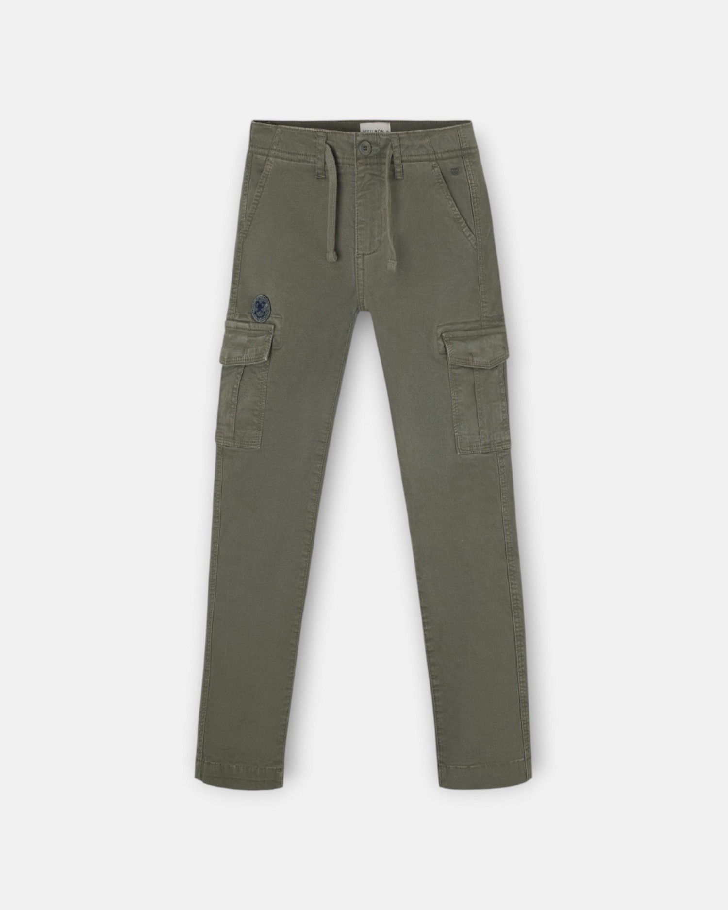 Imagen 5 de Pantalón sport de niño cargo - Silbon - Verde Verde