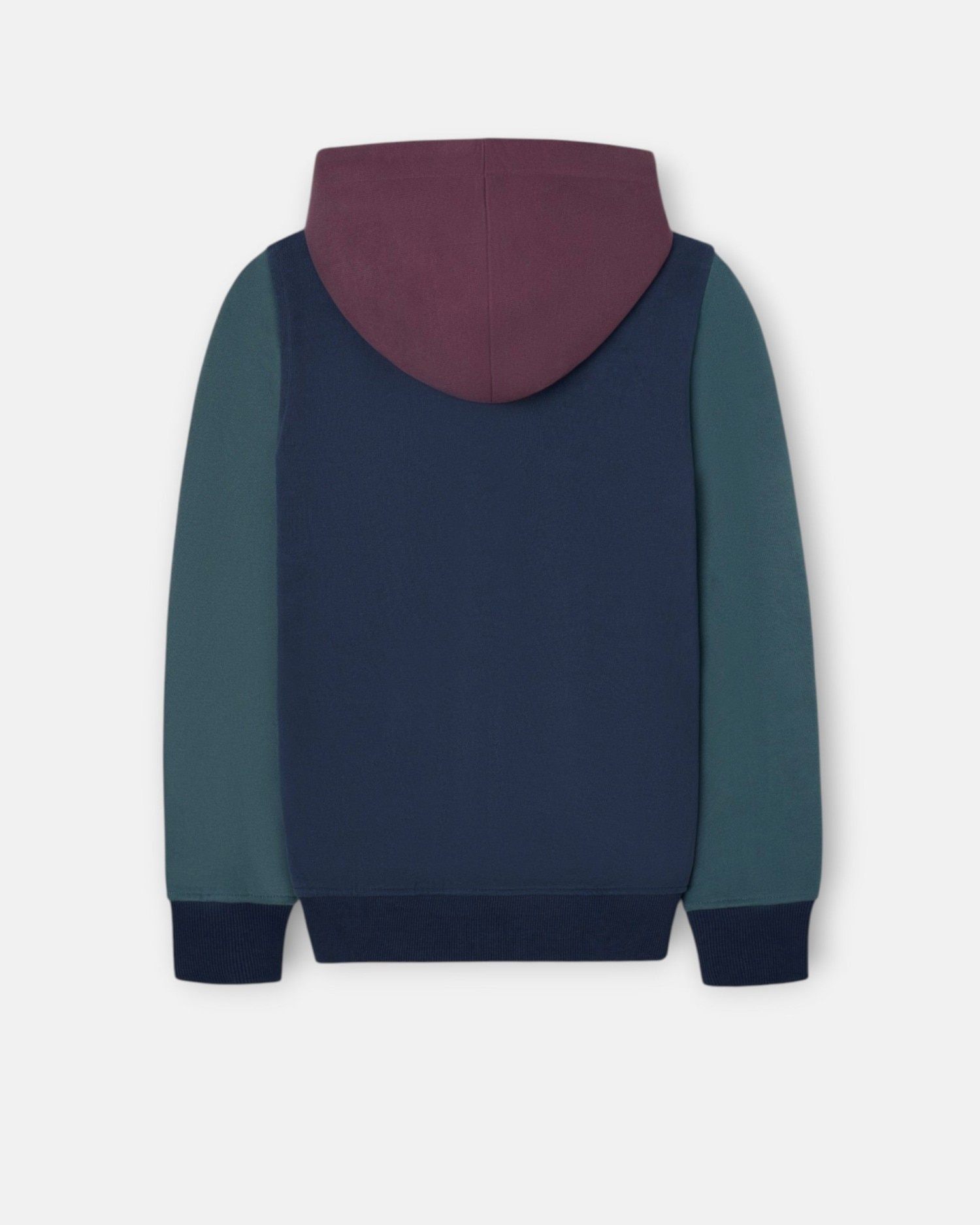 Sudadera deportiva de niño con capucha - Silbon - Azul marino Azul marino-4