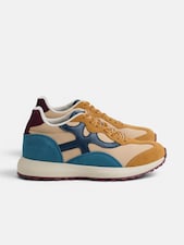 Azul/Beige