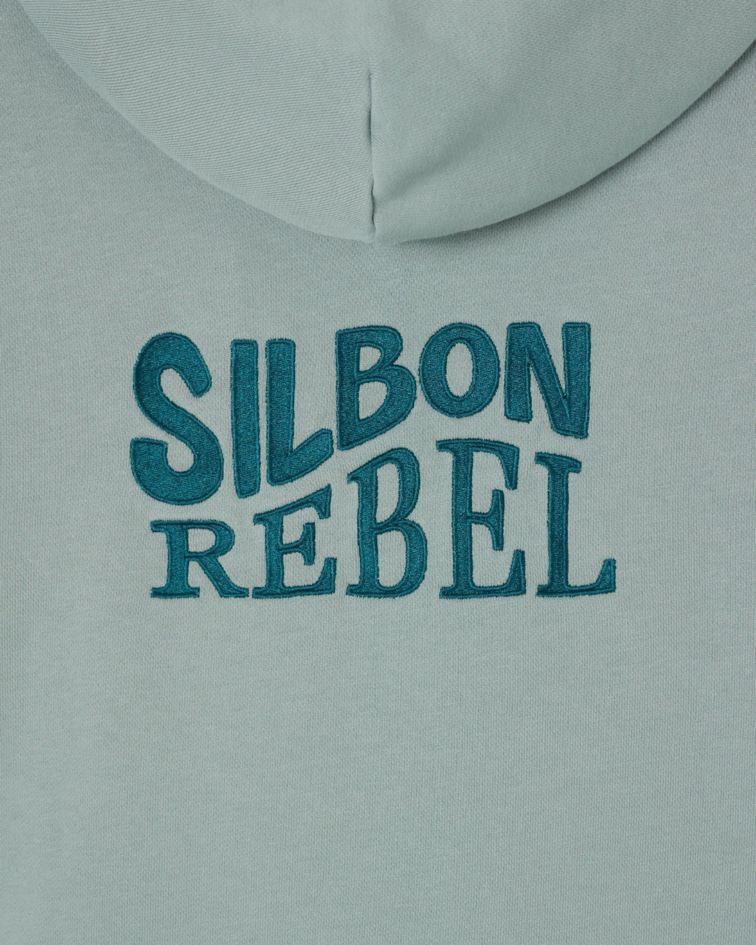 Sudadera woman capucha silbon rebel - Verde Verde-4