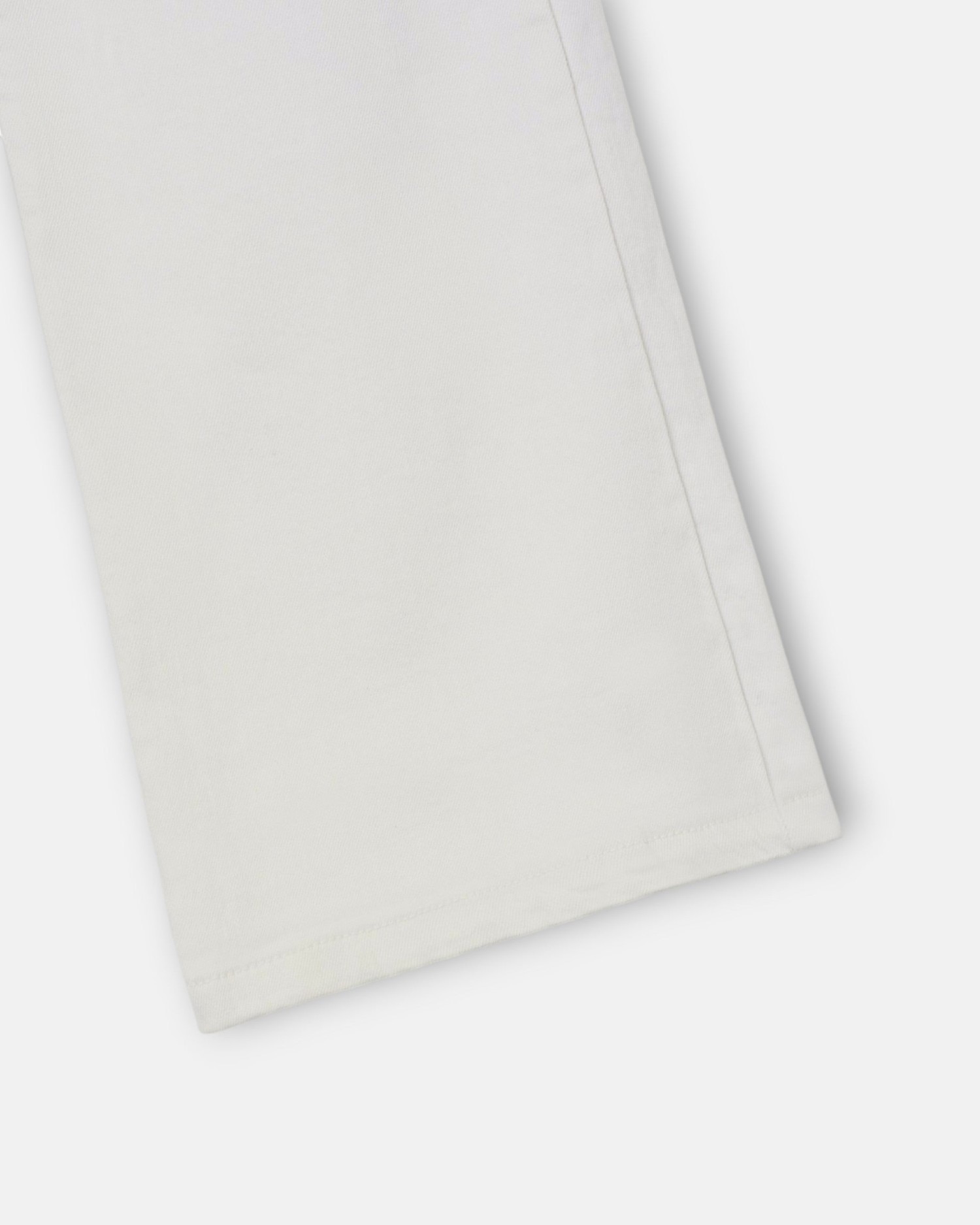 Pantalón de niña con bolsillos de trenza - Silbon - Blanco hielo Blanco hielo-2