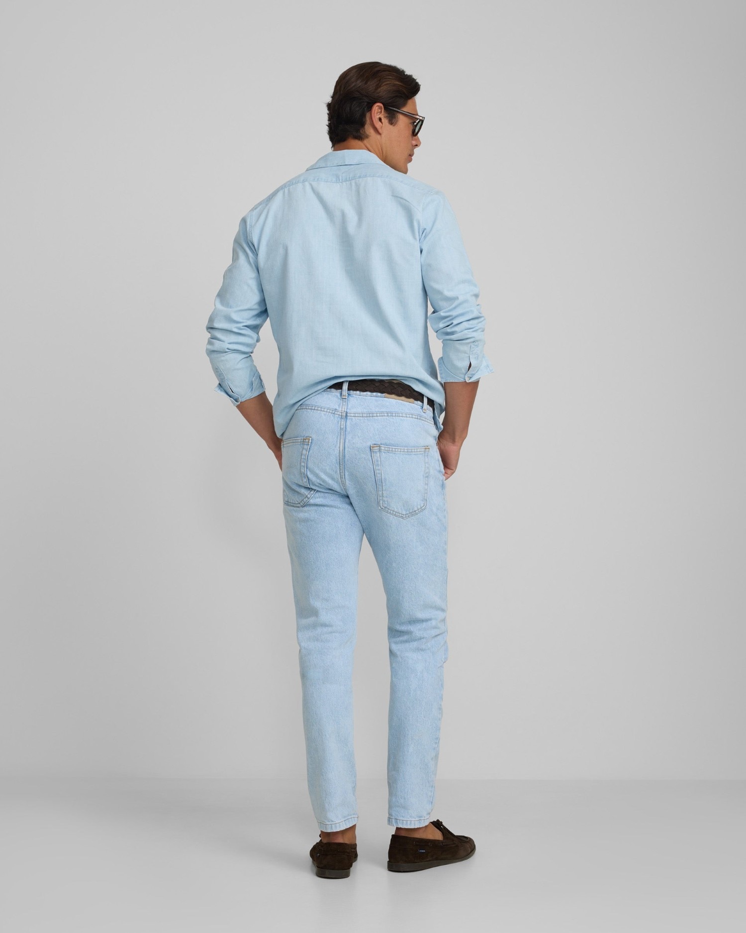 Pantalón sport de hombre cruise denim - Silbon - Azul Azul-2
