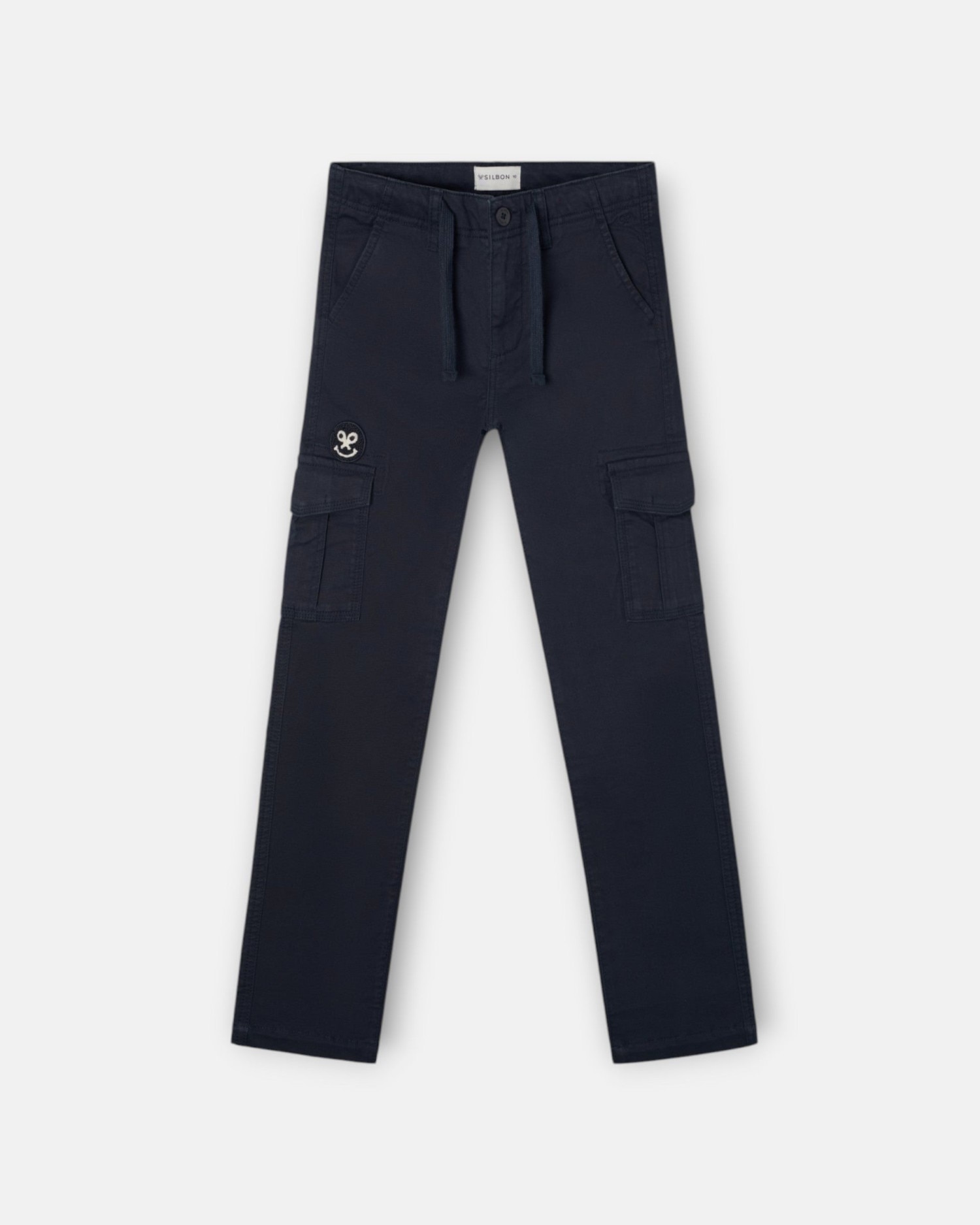 Imagen 0 de Pantalón sport de niño cargo Azul marino