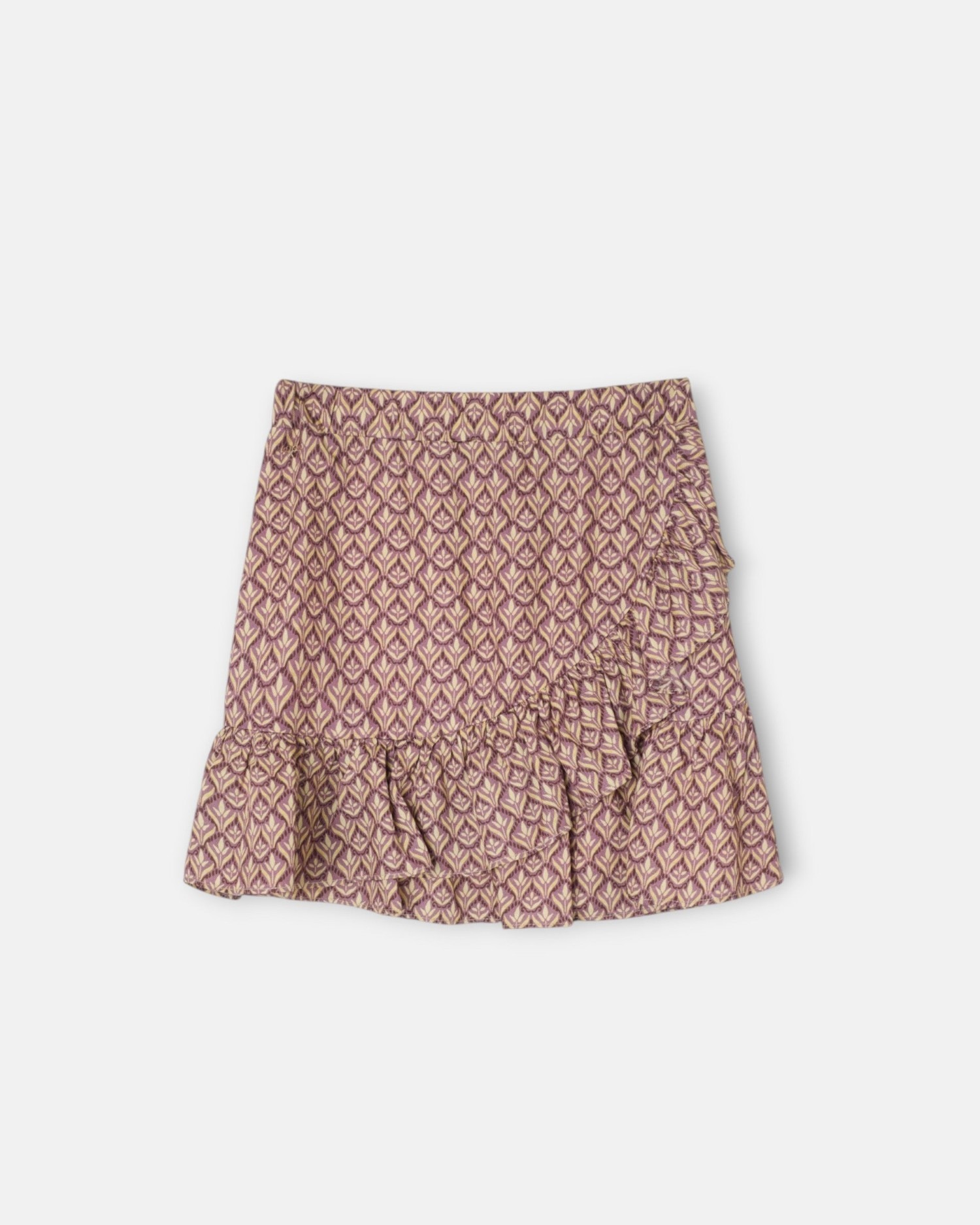 Imagen 0 de Falda de niña con estampado floral Morado