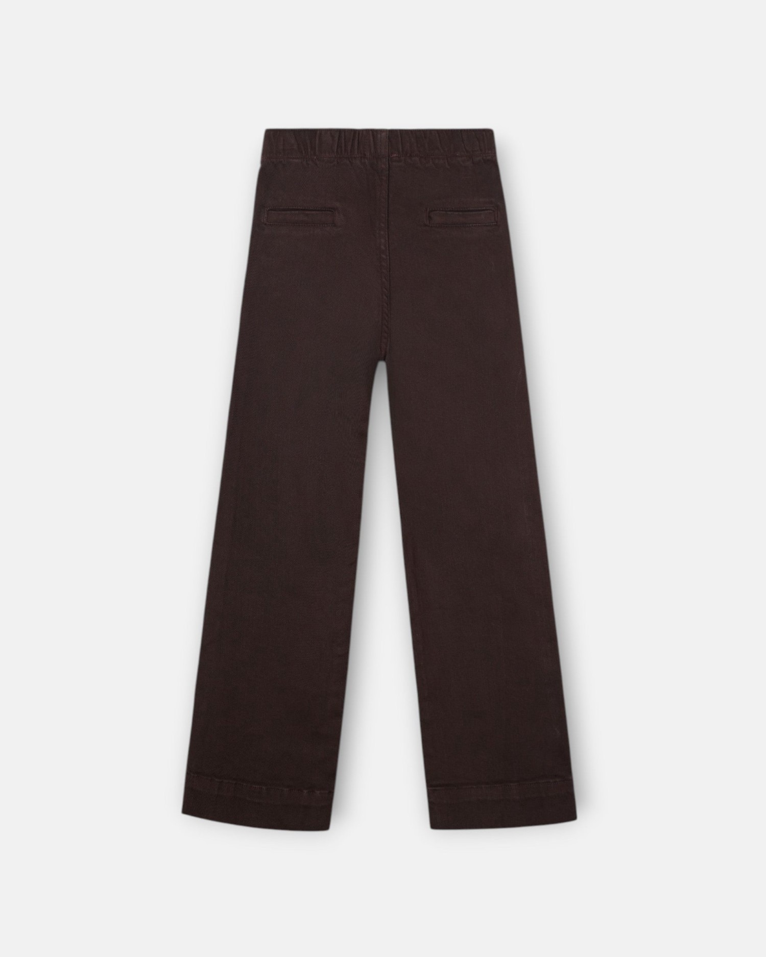 Pantalón de niña marinero - Silbon - Marrón Marrón-4