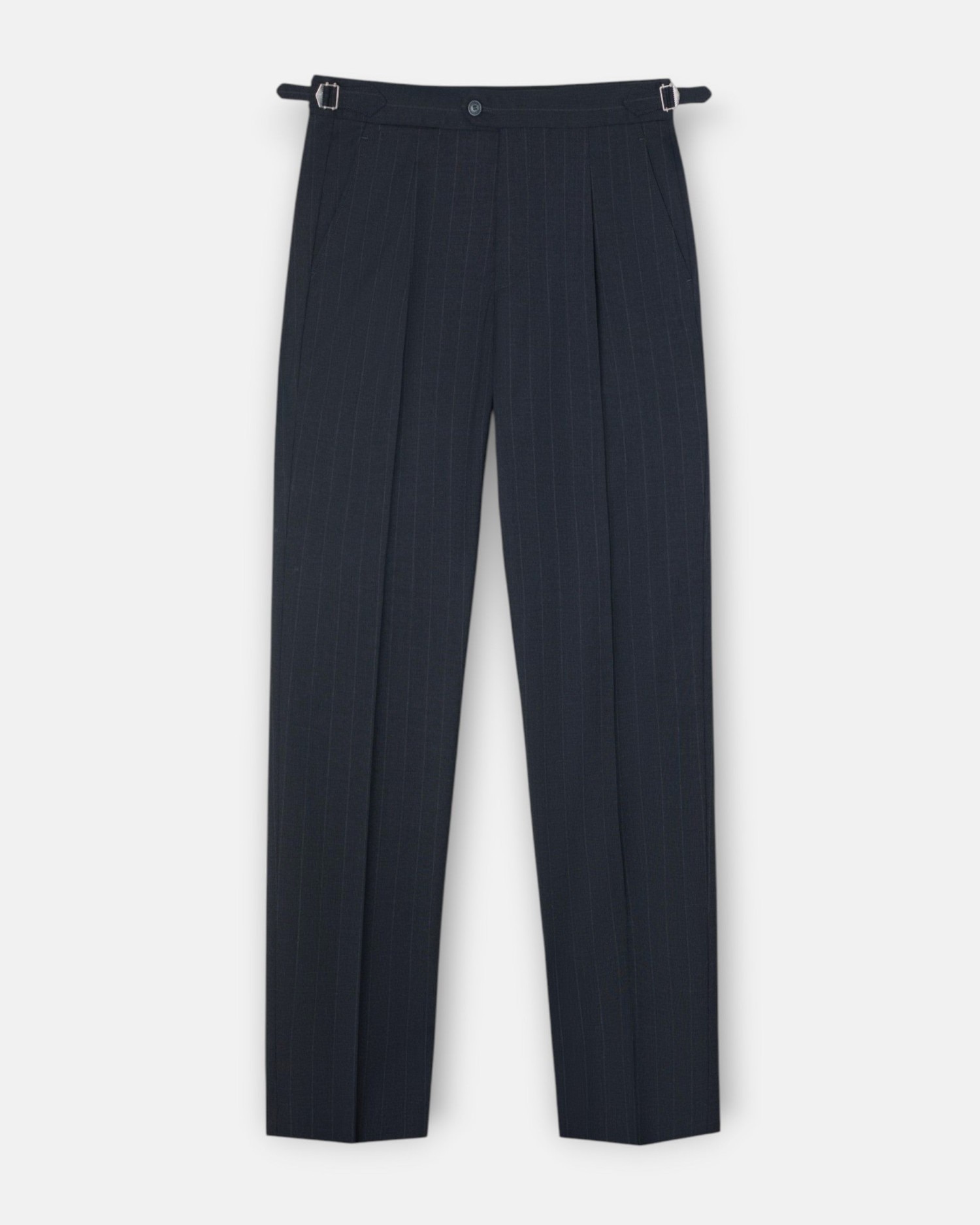 Pantalón de hombre traje raya diplomática - Silbon - Gris Gris-5