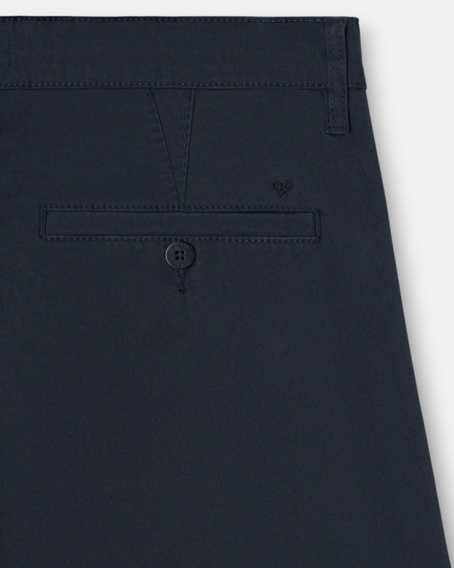 Pantalón de hombre sport chino pinza - Silbon - Azul marino Azul marino-5