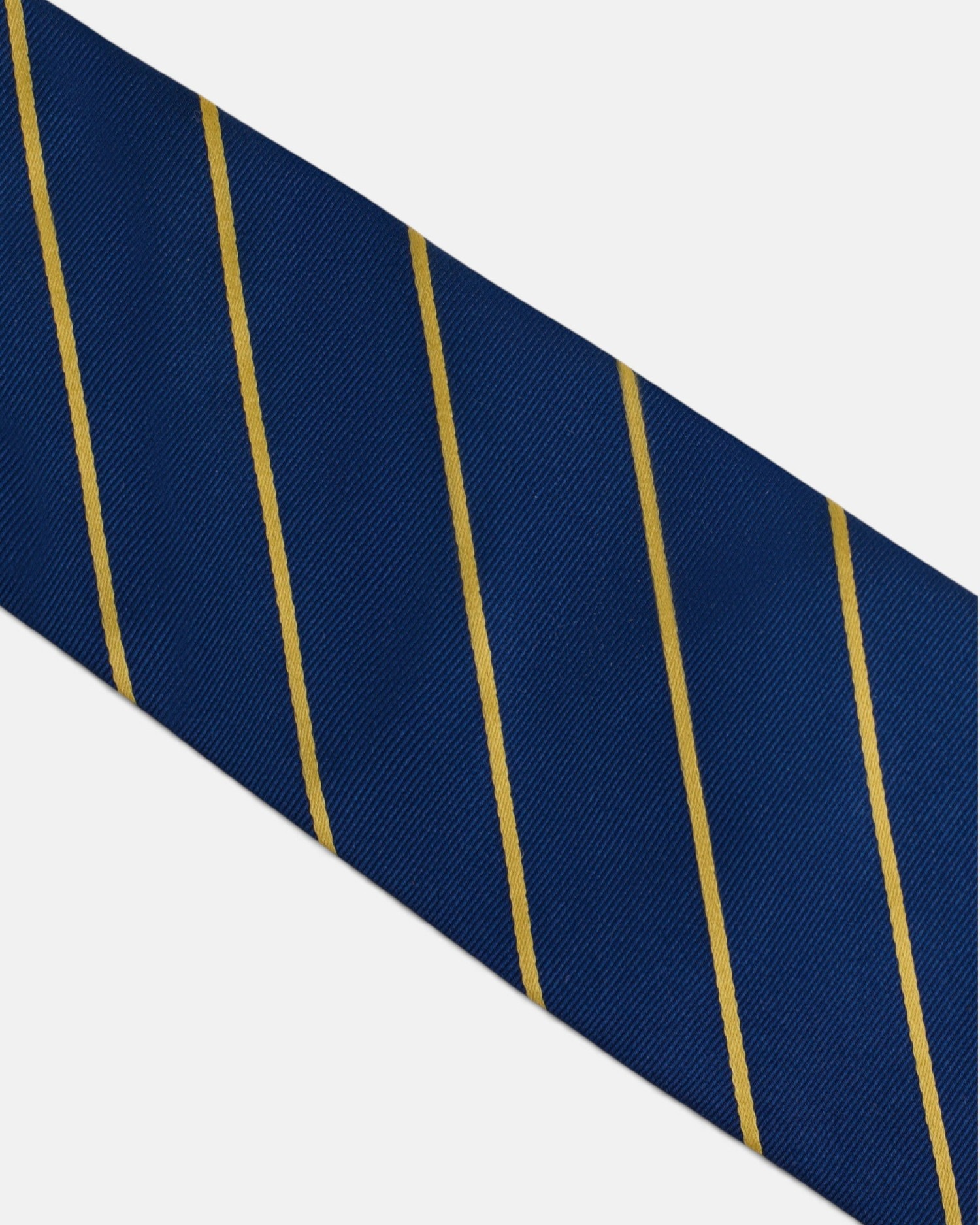 Corbata raya media seda - Silbon - Azul marino Azul marino-2
