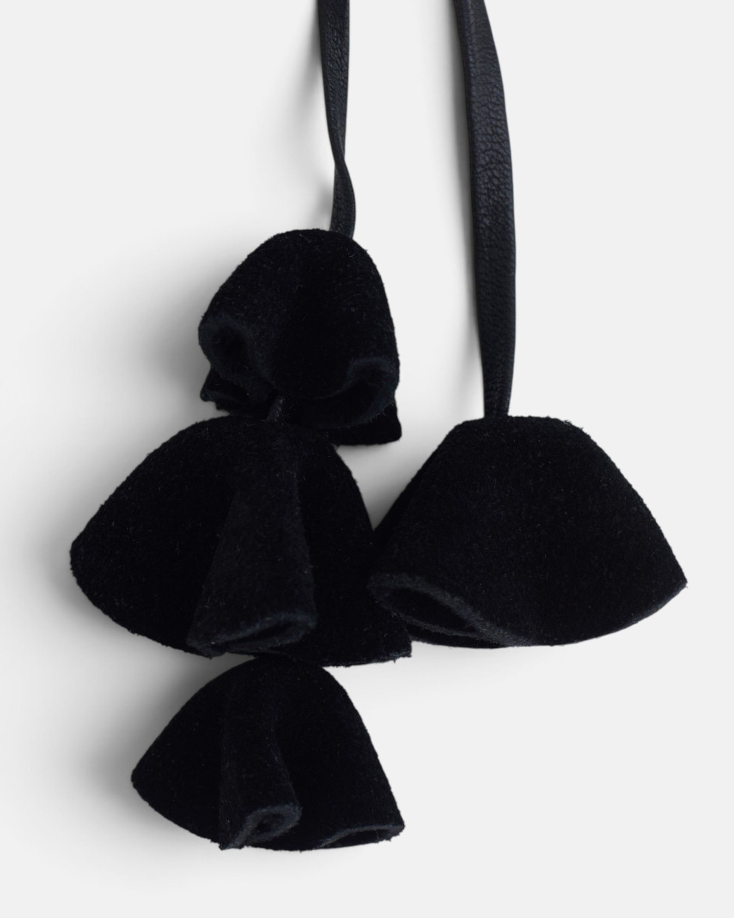 Imagen 4 de Llavero piel flores - Silbon - Negro Negro