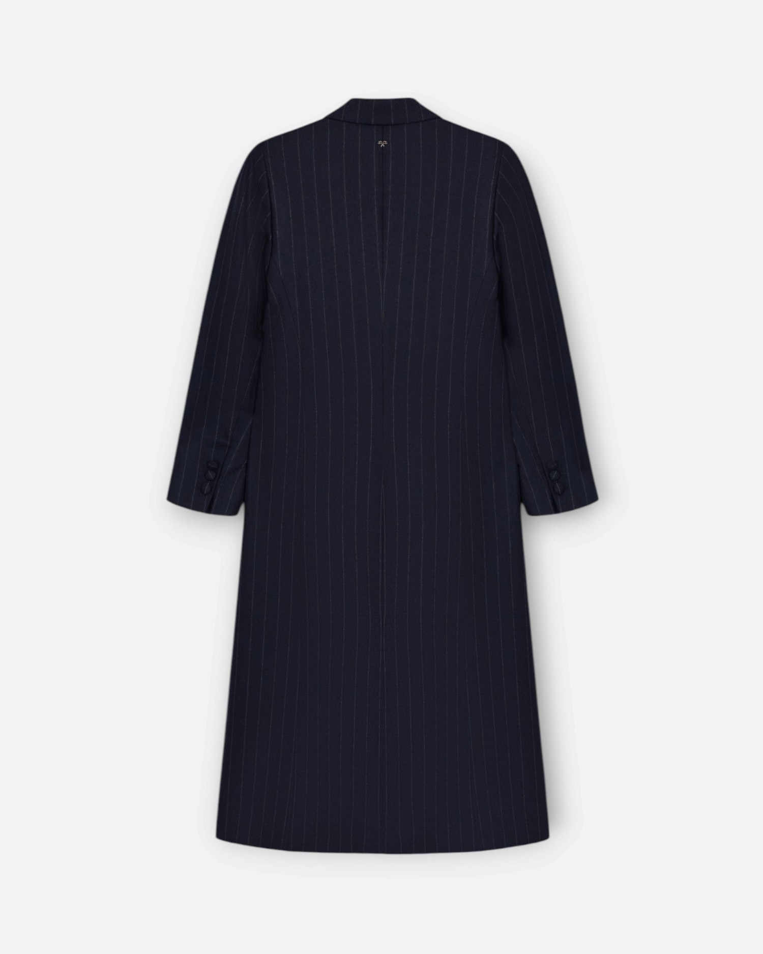 Imagen 4 de Abrigo unique raya diplomática - Silbon - Azul marino Azul marino