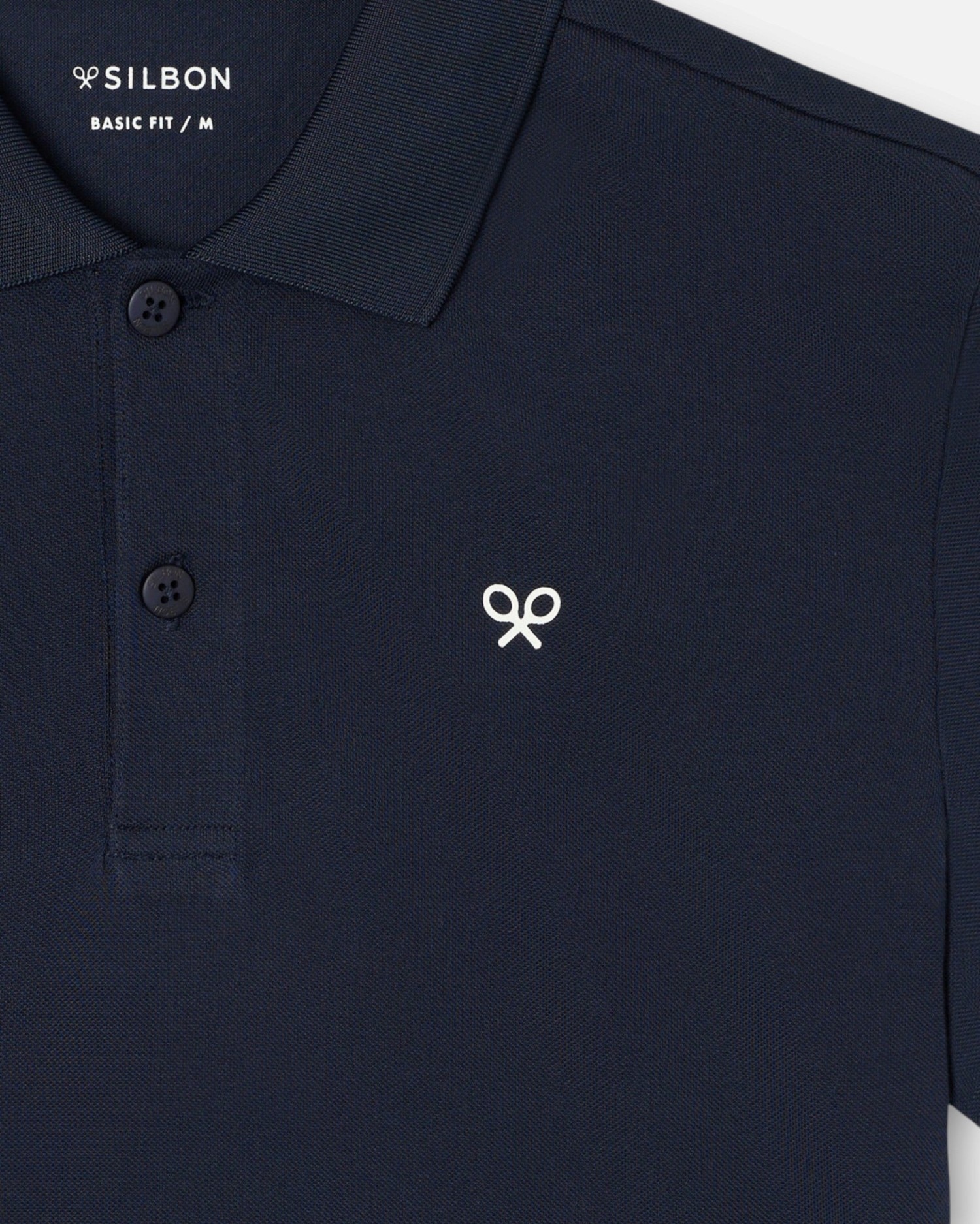 Imagen 3 de Polo técnico de hombre - Silbon - Azul marino Azul marino