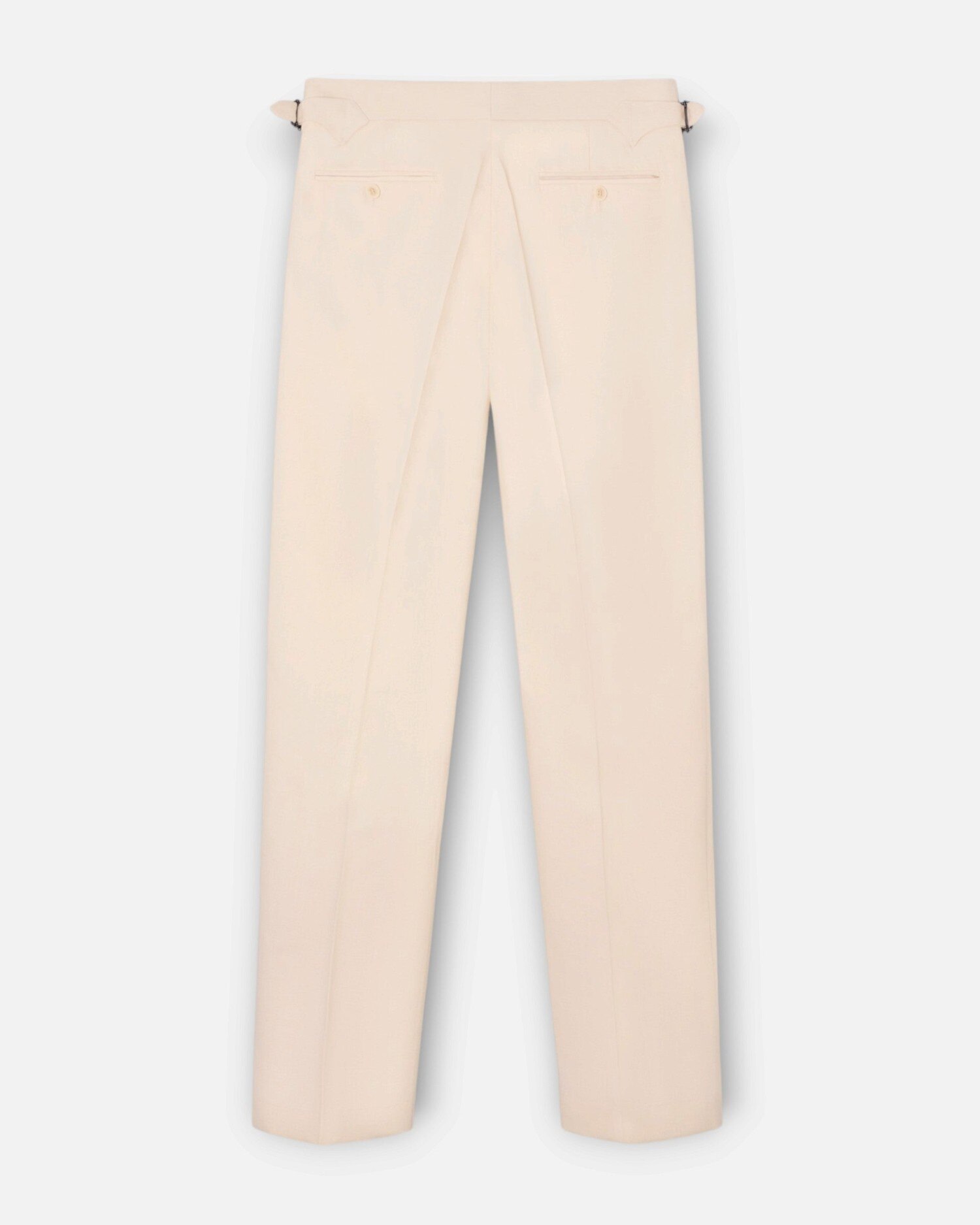 Imagen 4 de Pantalón de vestir de hombre con pinzas - Silbon - Beige Beige