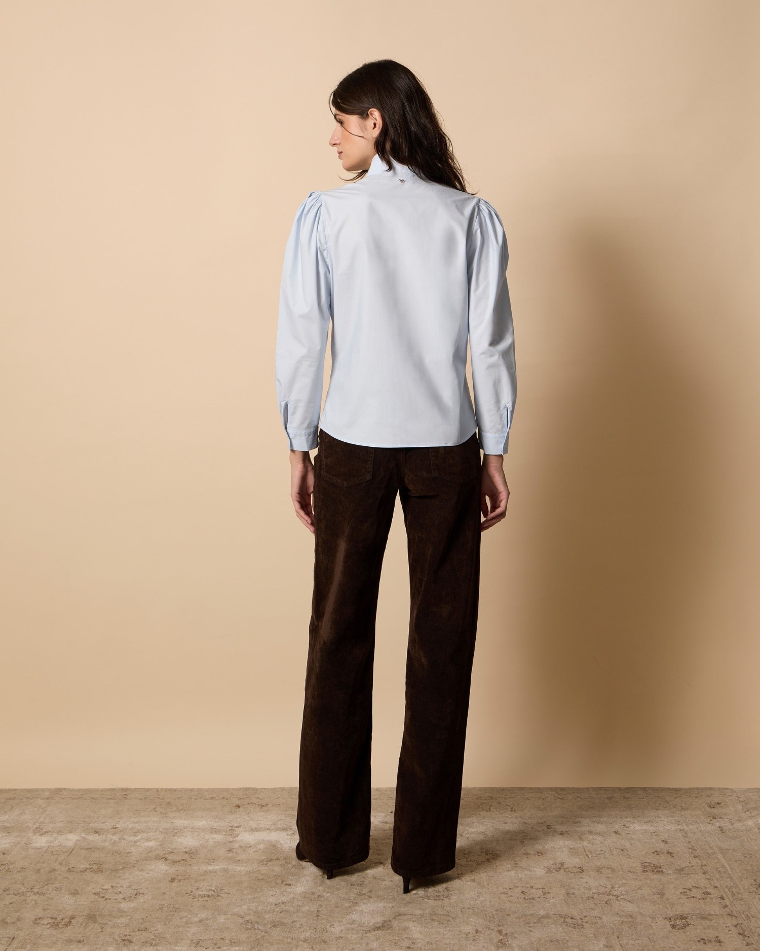 Imagen 2 de Camisa unique cuello alto - Silbon - Azul Azul