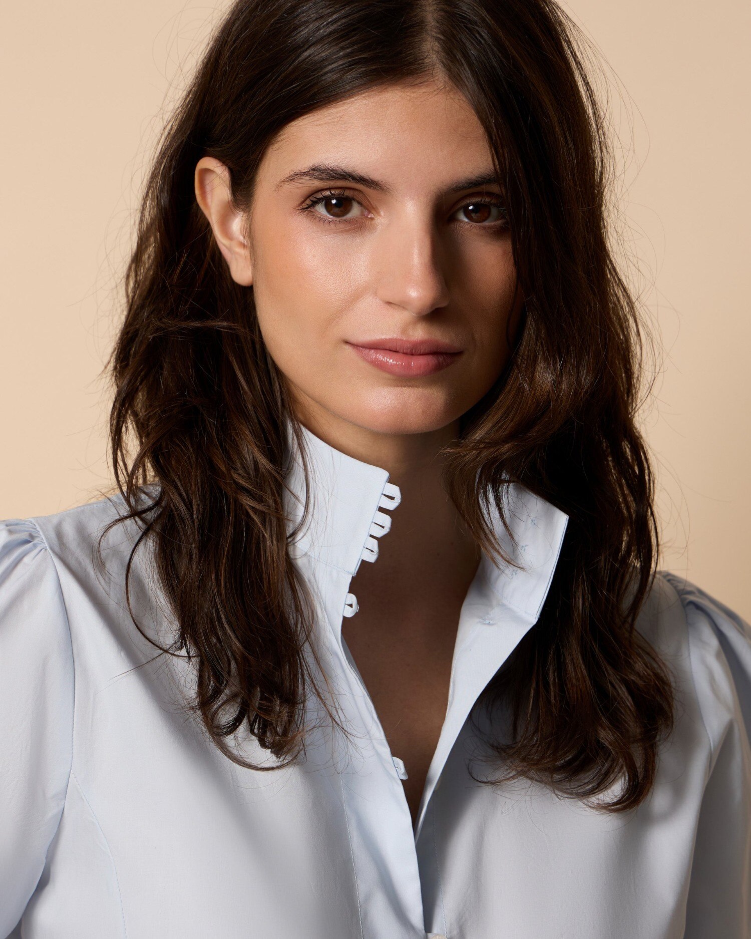 Imagen 3 de Camisa unique cuello alto - Silbon - Azul Azul