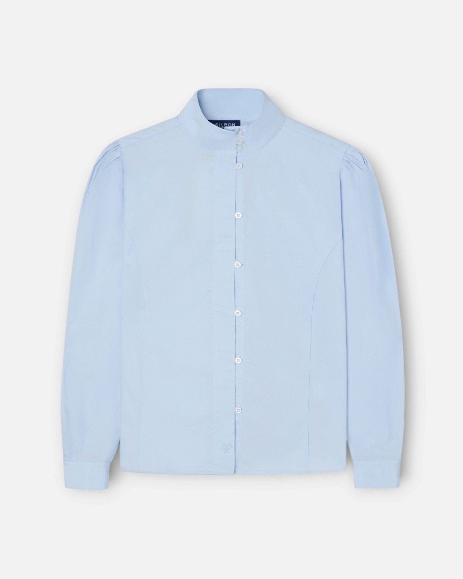 Imagen 5 de Camisa unique cuello alto - Silbon - Azul Azul