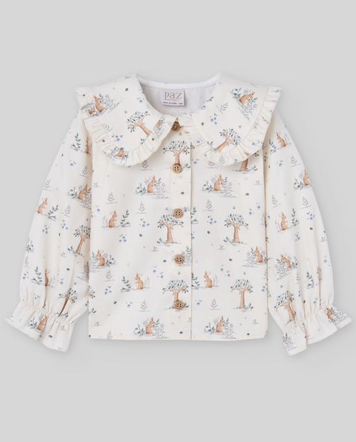 Imagen 0 de Blusa de niña estampada colección Pompón