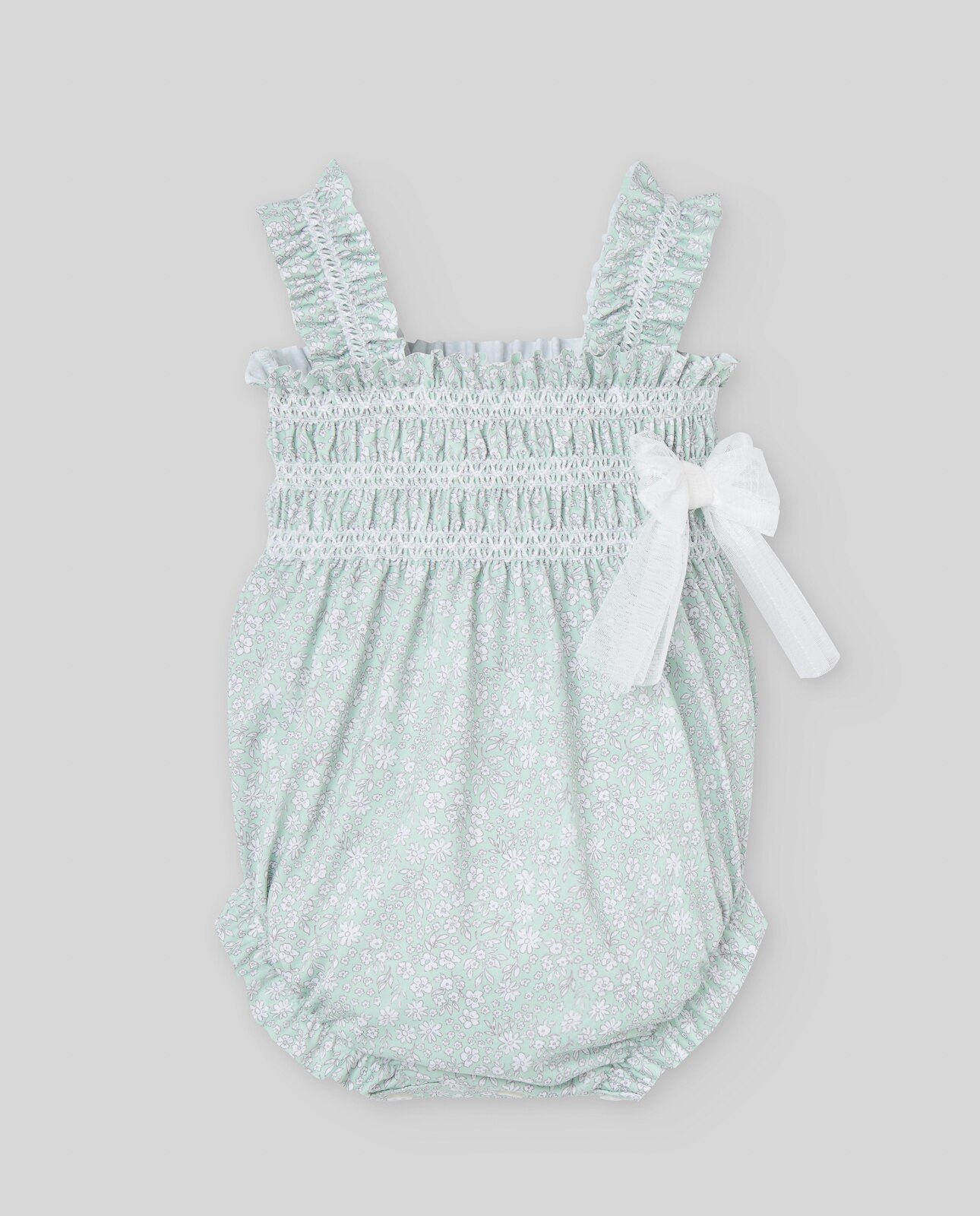 Bañador de bebé con nido de abeja y protección solar colección Baño