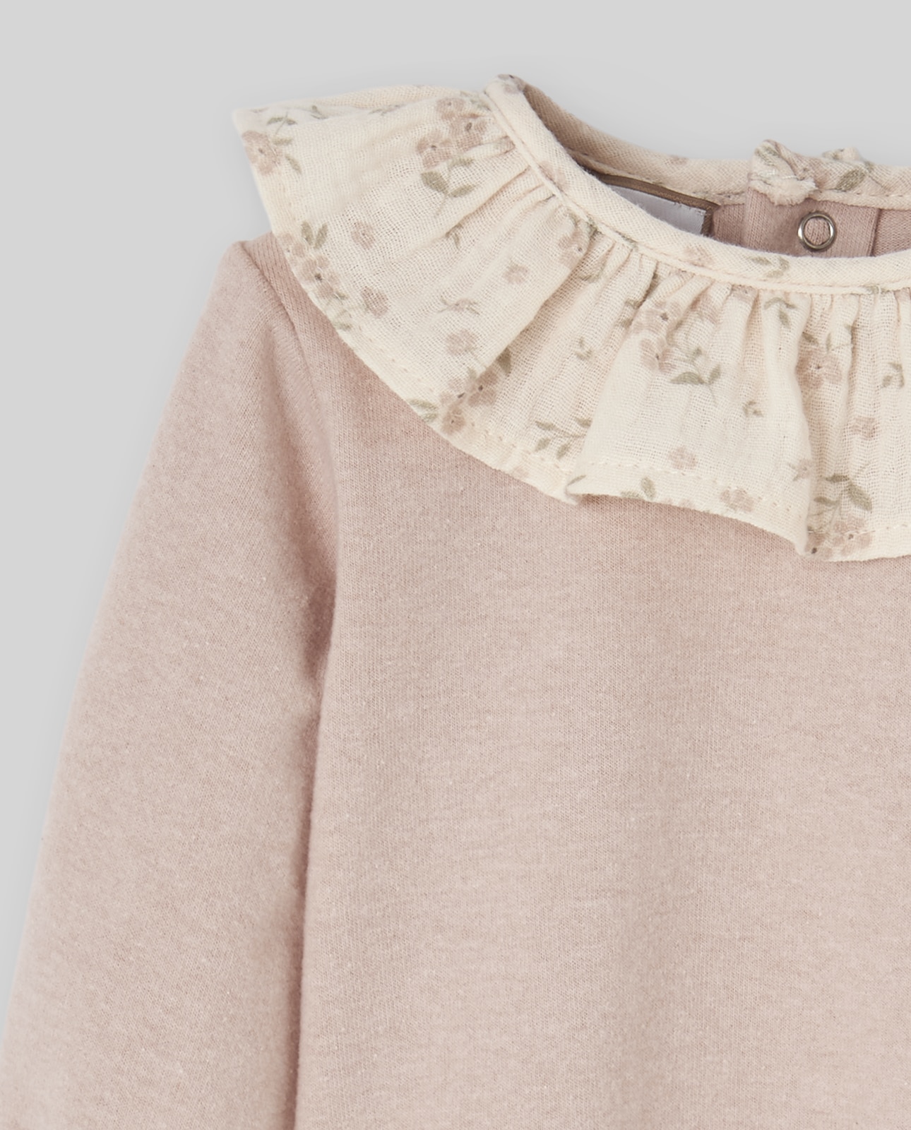 Body de vestir de bebé colección moneca - PAZ Rodríguez - Rosa pastel Rosa pastel-2
