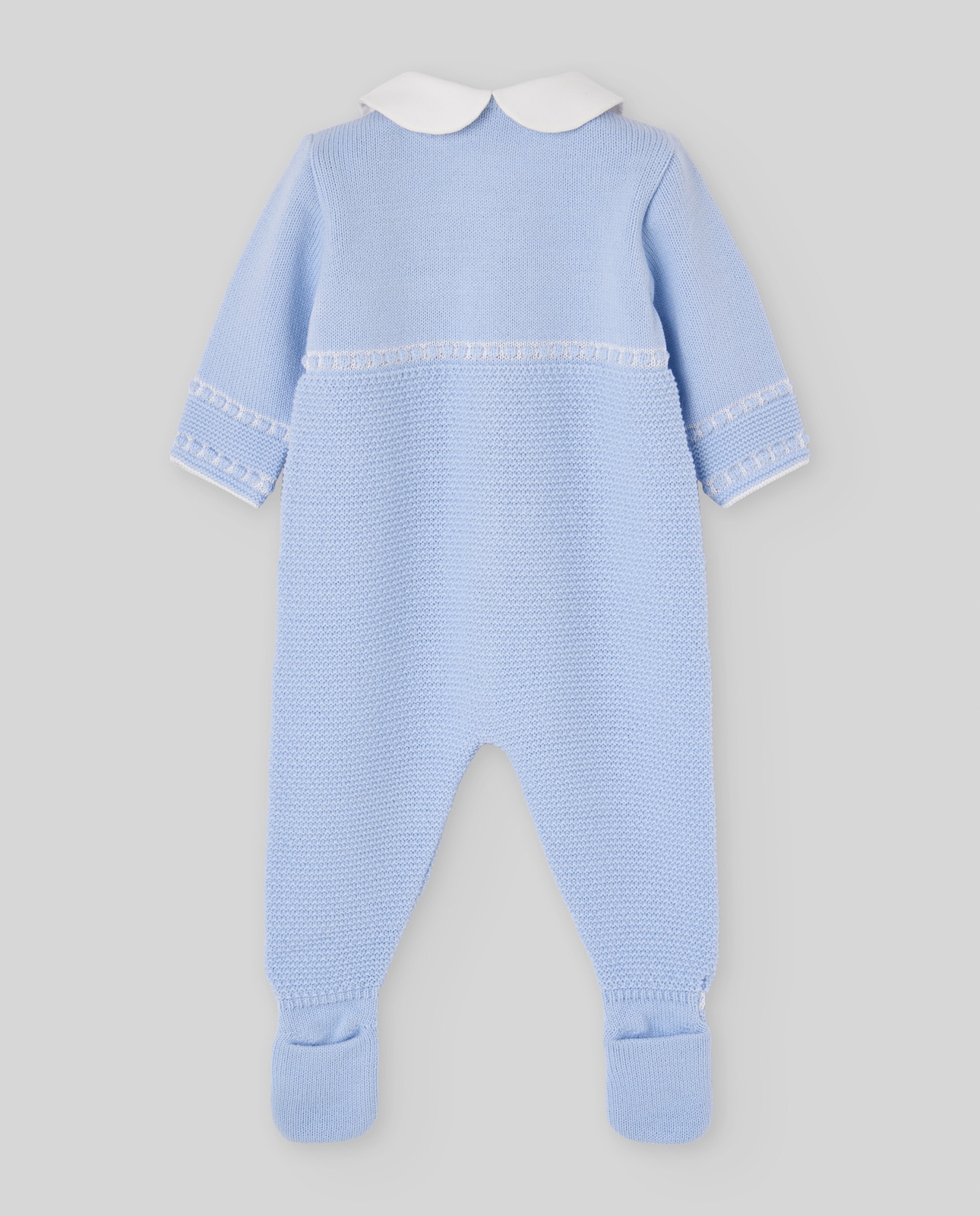 Pelele de bebé colección fogar - PAZ Rodríguez - Azul celeste Azul celeste-2