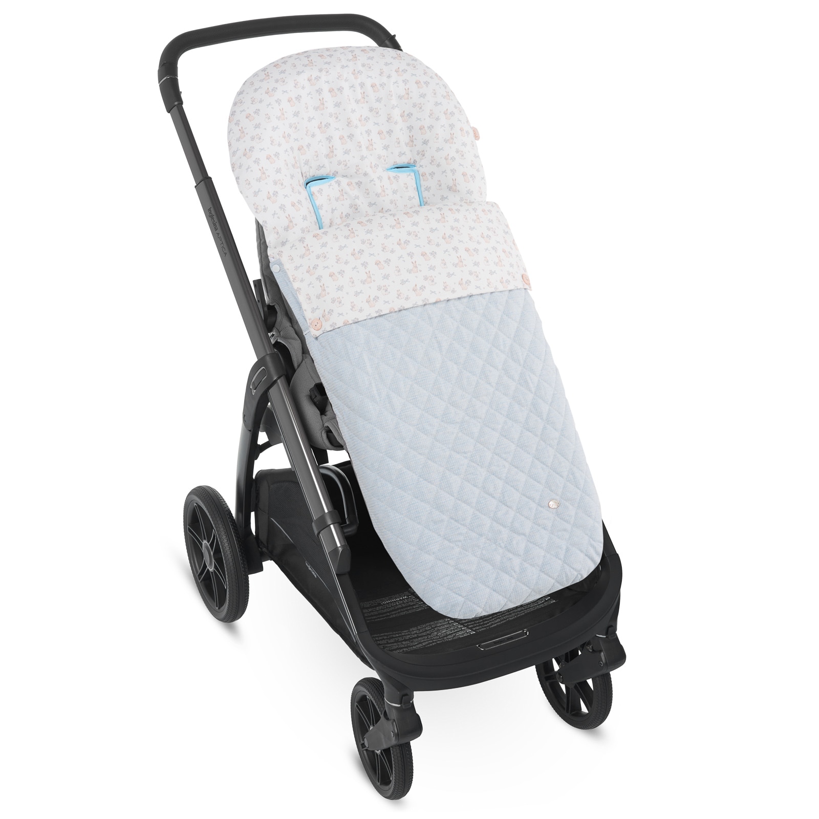 Saco para silla tamaño universal Paz Rodríguez colección Carambo - Azul celeste Azul celeste-1