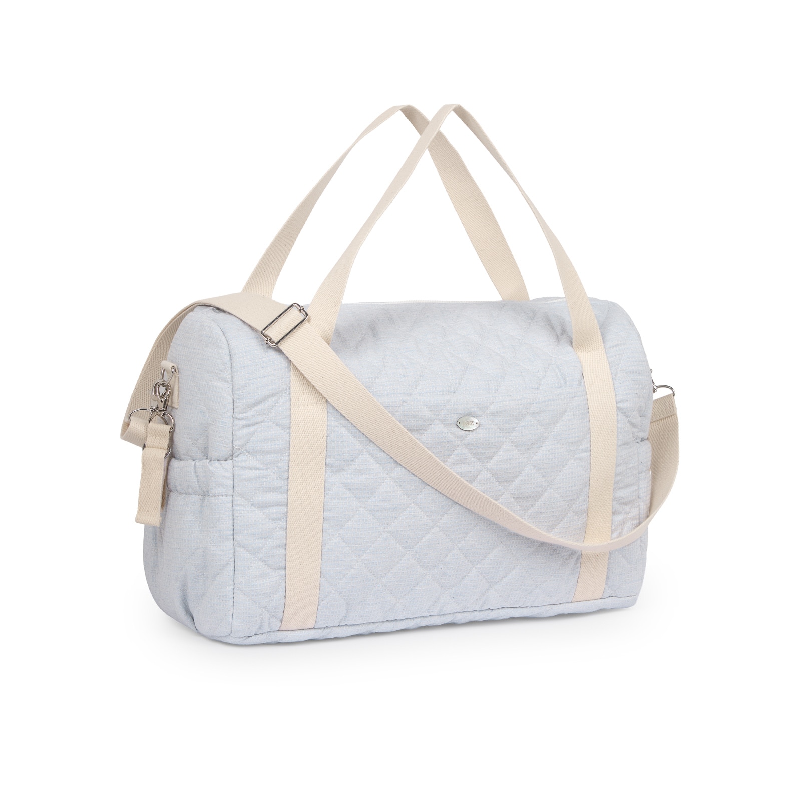 Bolsa de maternidad Paz Rodríguez colección Carambo - Azul celeste Azul celeste-1