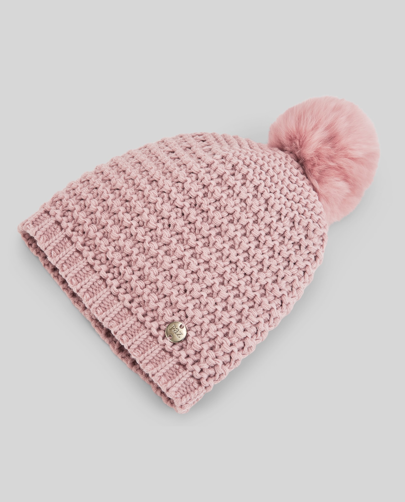 Gorro unisex colección esencial - PAZ Rodríguez - Rosa pastel Rosa pastel-4