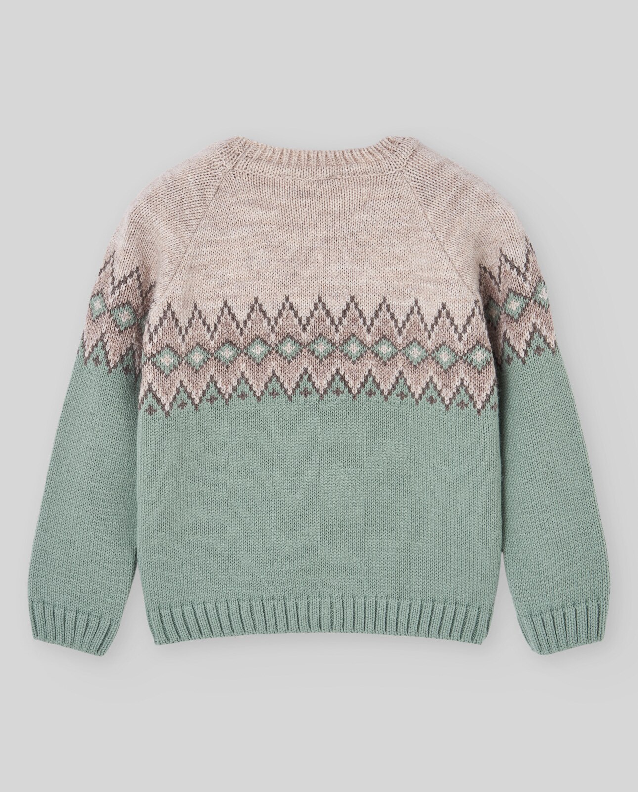Imagen 2 de Jersei de niño colección nadal - PAZ Rodríguez - Verde pardo Verde pardo