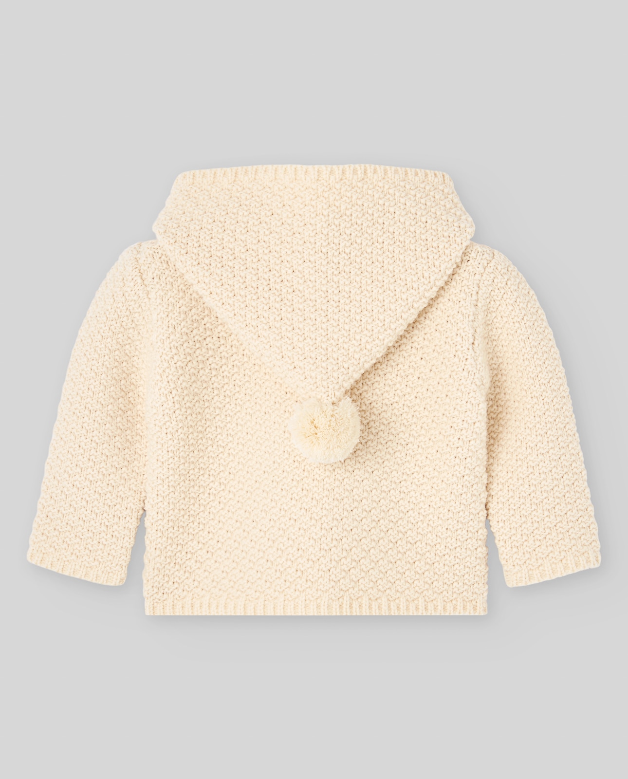 Abrigo de punto de bebé colección leira - PAZ Rodríguez - Crema Crema-3