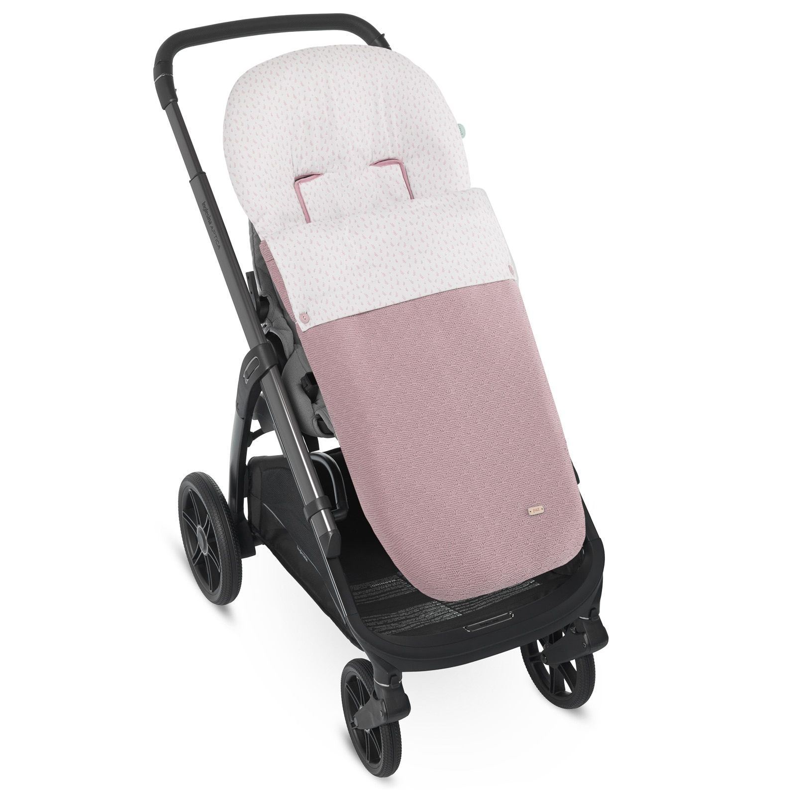 Saco para silla tamaño universal Paz Rodríguez colección Feito - Rosa pastel Rosa pastel-1