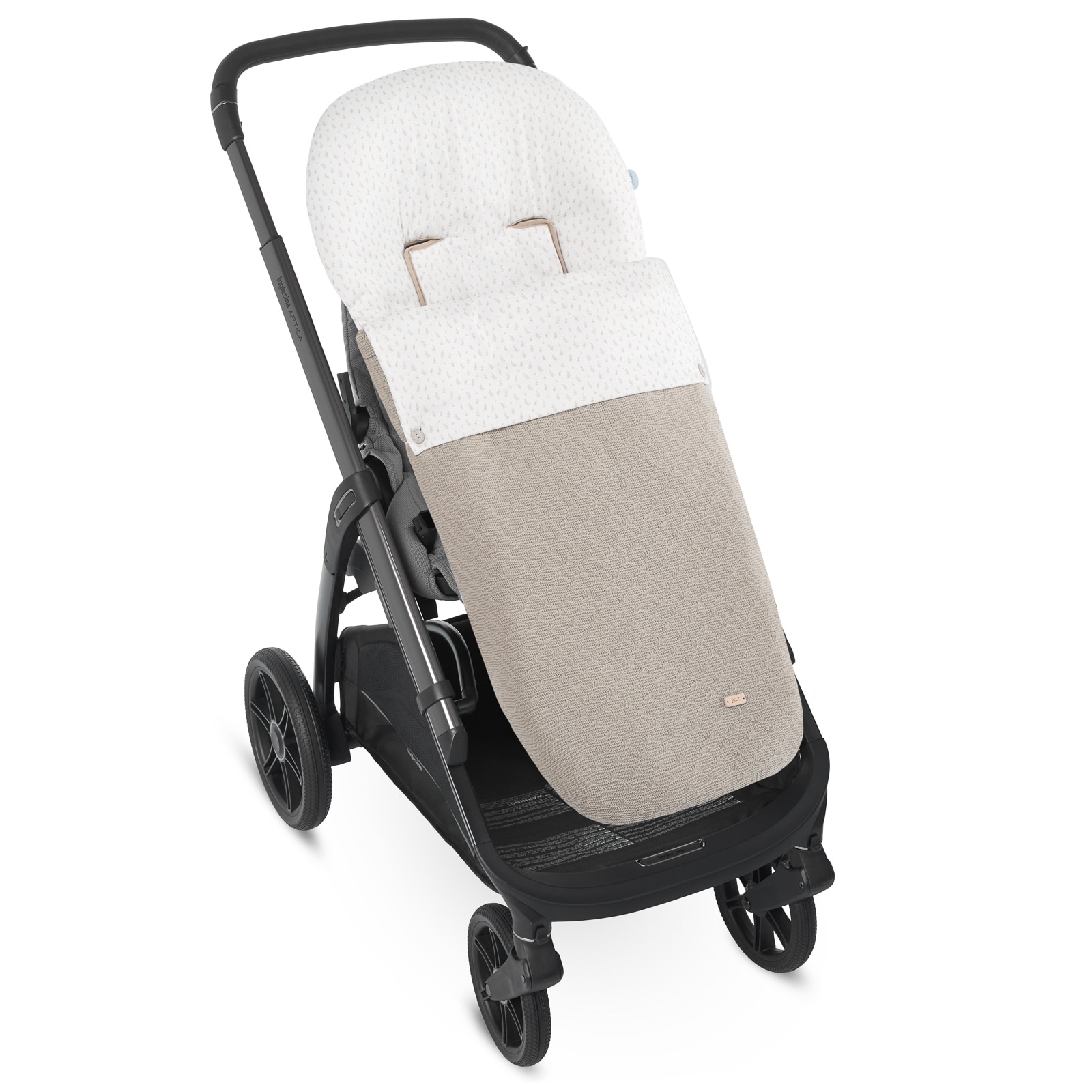 Saco para silla tamaño universal Paz Rodríguez colección Feito - Crema Crema-1
