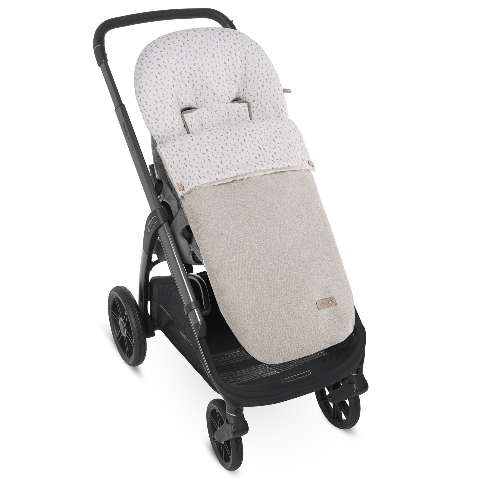 Saco para silla tamaño universal Paz Rodríguez colección Herba - Natural Natural-1