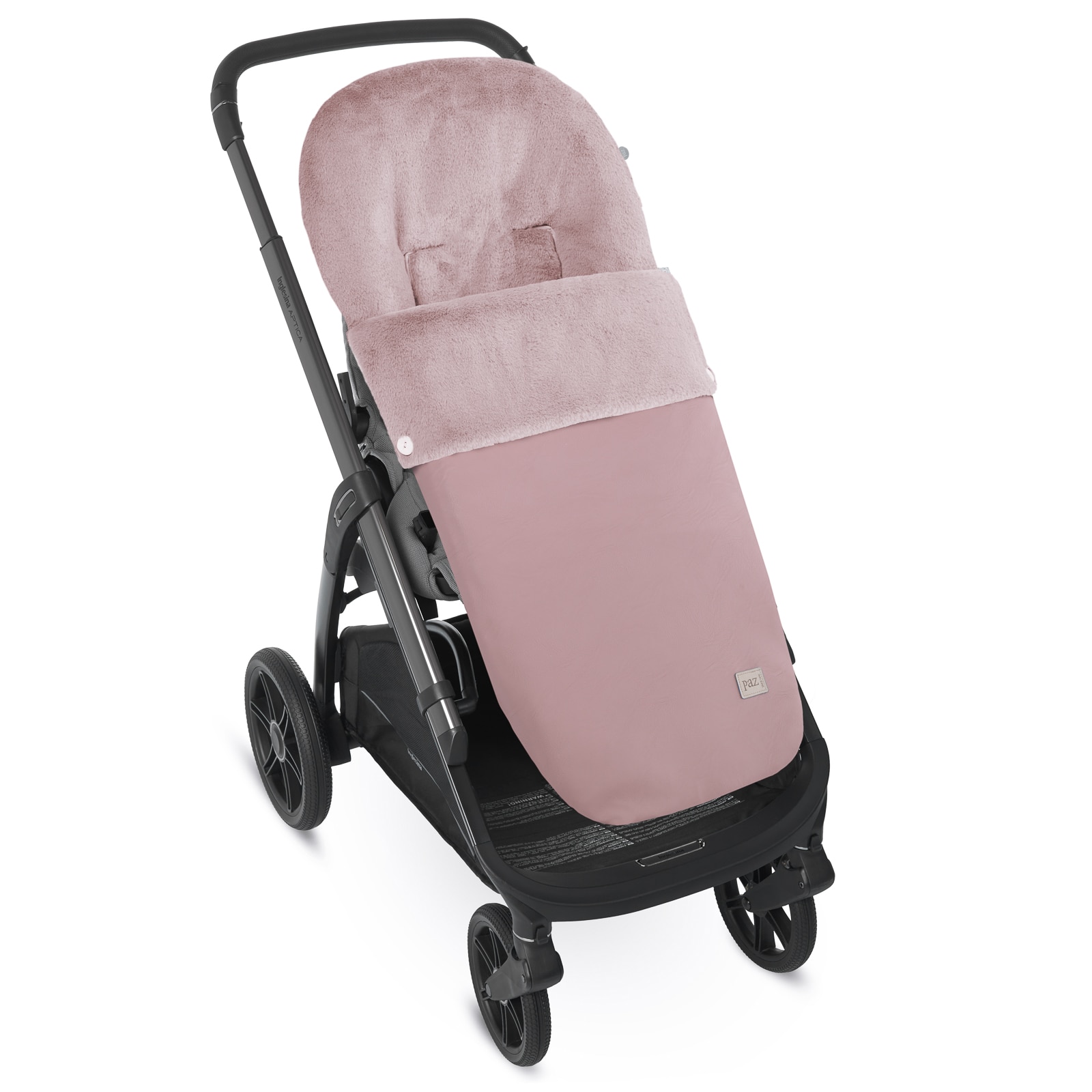 Saco para silla tamaño universal Paz Rodríguez colección Carlina - Rosa pálido Rosa pálido-1