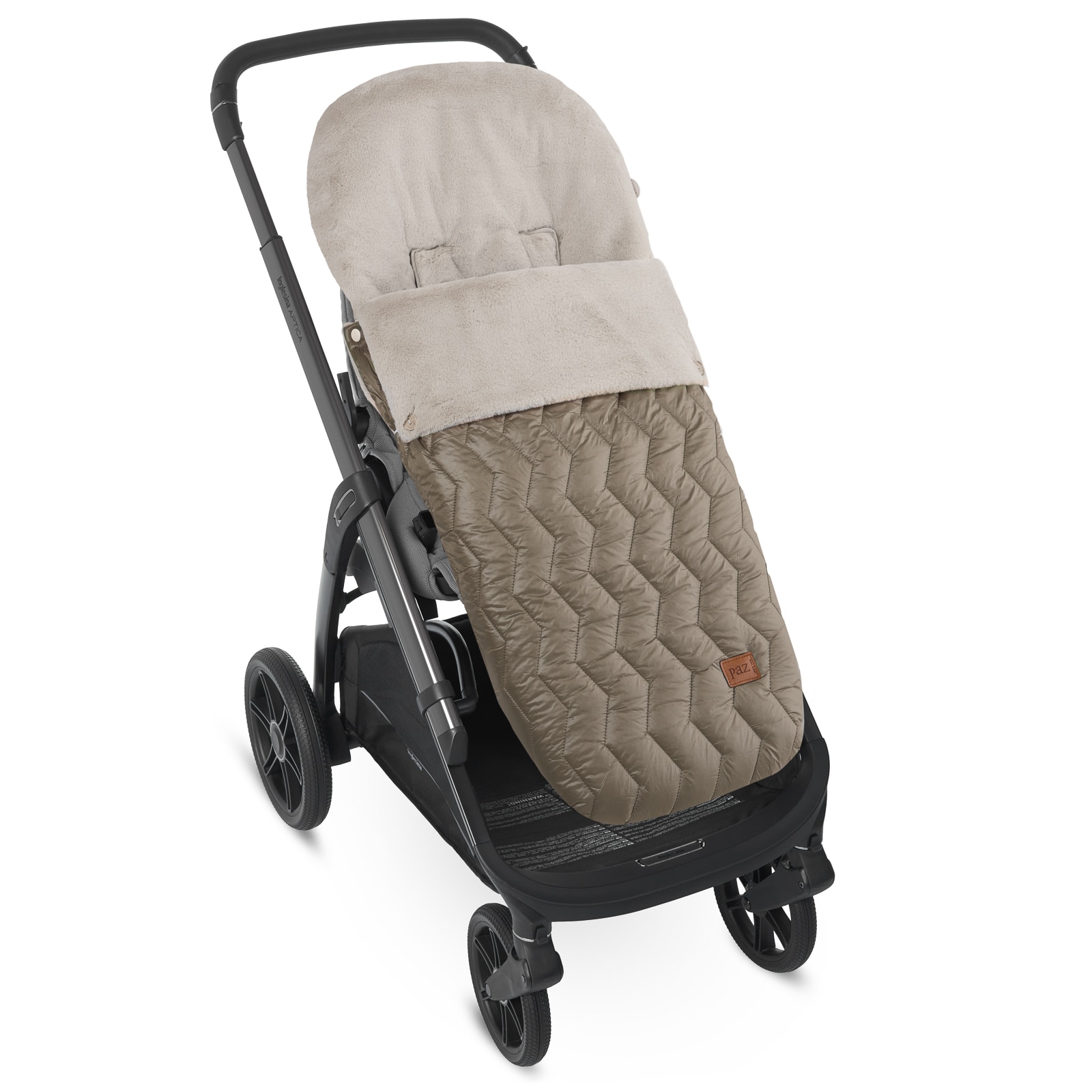 Saco para silla tamaño universal Paz Rodríguez colección Dondo - Marrón topo Marrón topo-1