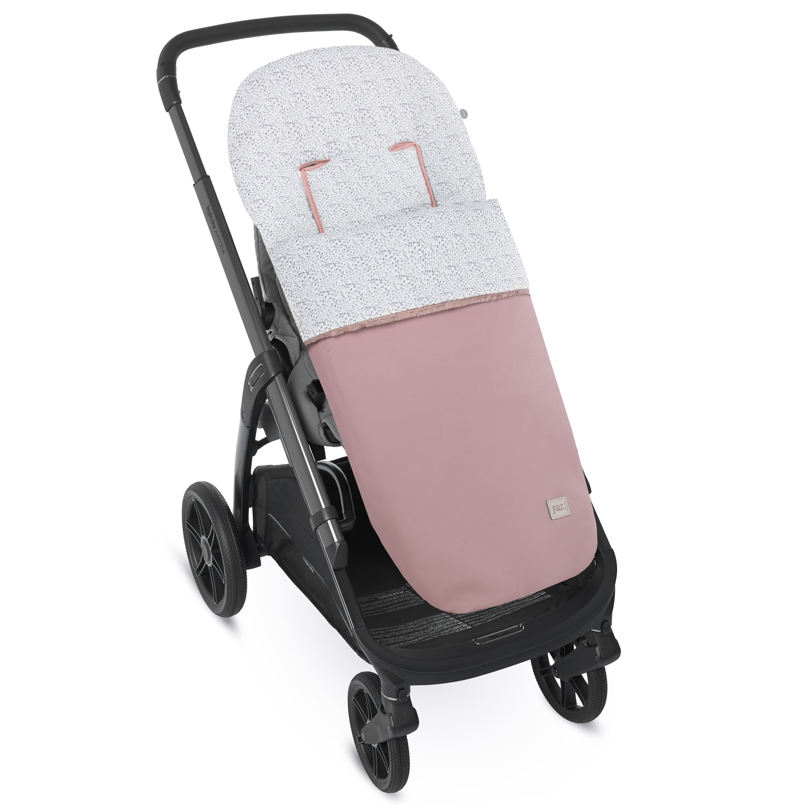 Saco para silla tamaño universal Paz Rodríguez colección Carlina - Rosa pálido Rosa pálido-1