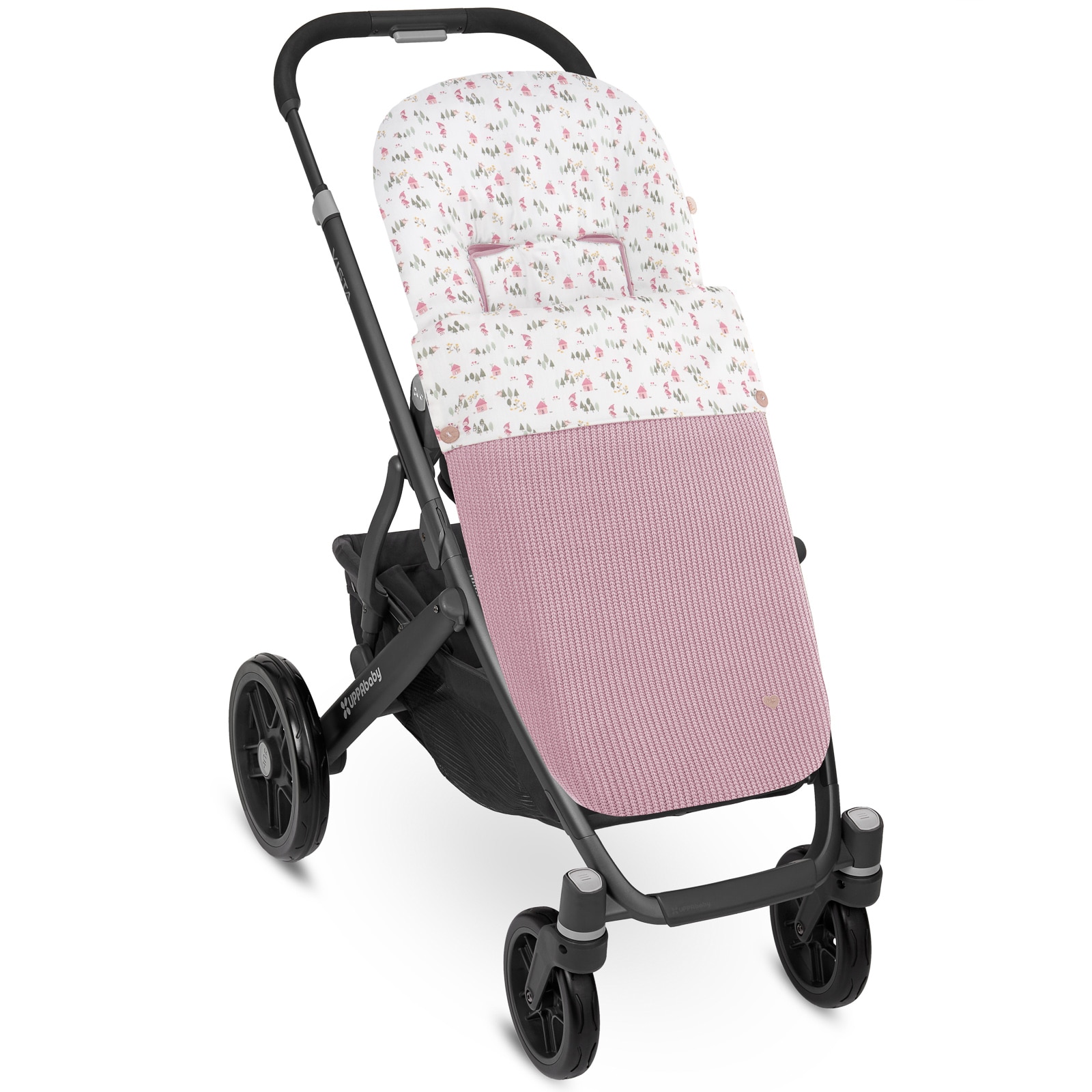 Saco para silla estrecha o ligera Paz Rodríguez colección Abetal - Rosa pastel Rosa pastel-1