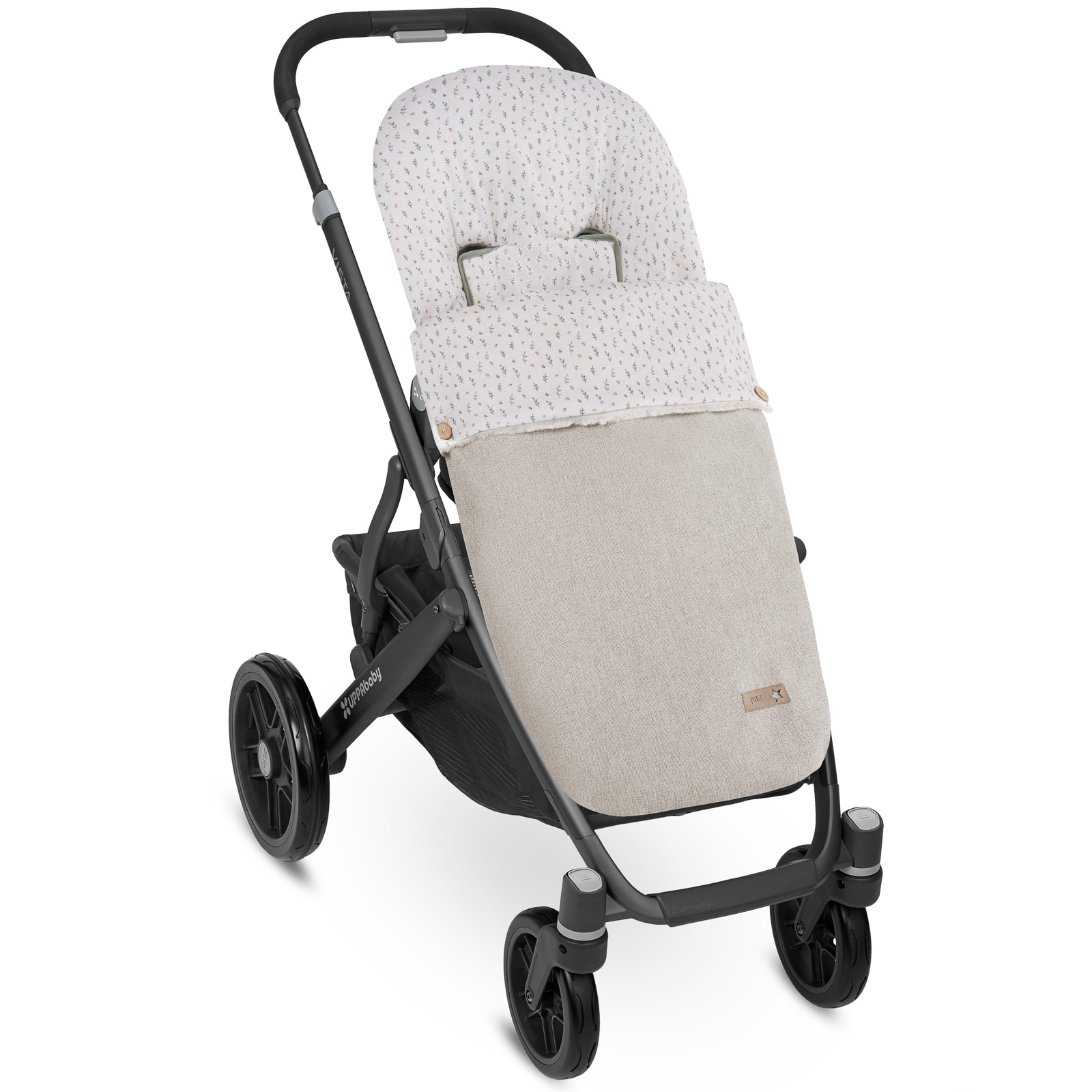 Saco para silla estrecha o ligera Paz Rodríguez colección Herba - Natural Natural-1