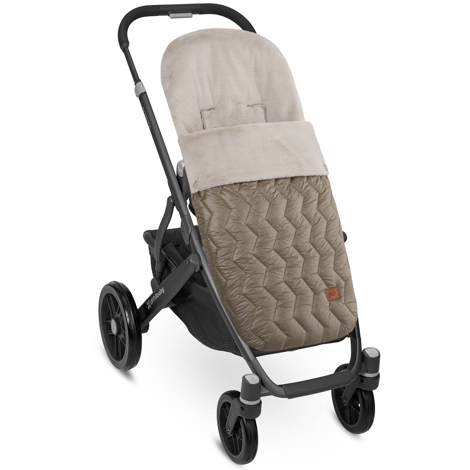 Saco para silla estrecha o ligera Paz Rodríguez colección Dondo - Marrón topo Marrón topo-1