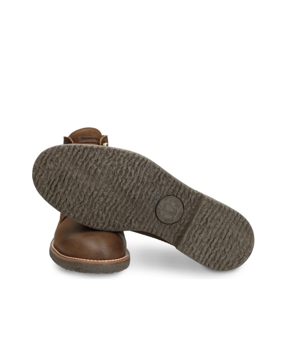 Imagen 4 de Botín de cordones en velour con forro de goretex - Panama Jack - Cuero Cuero