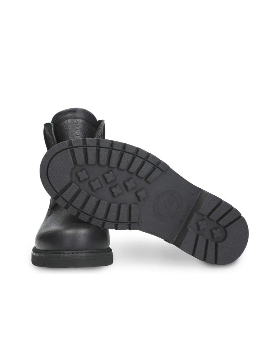 Botín de cordones en piel con forro de goretex - Panama Jack - Negro Negro-4