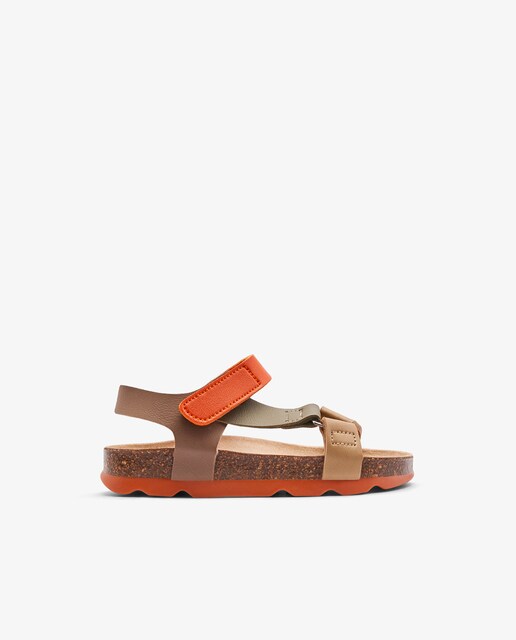 Imagen 0 de Sandalias abiertas de niños bio en beige