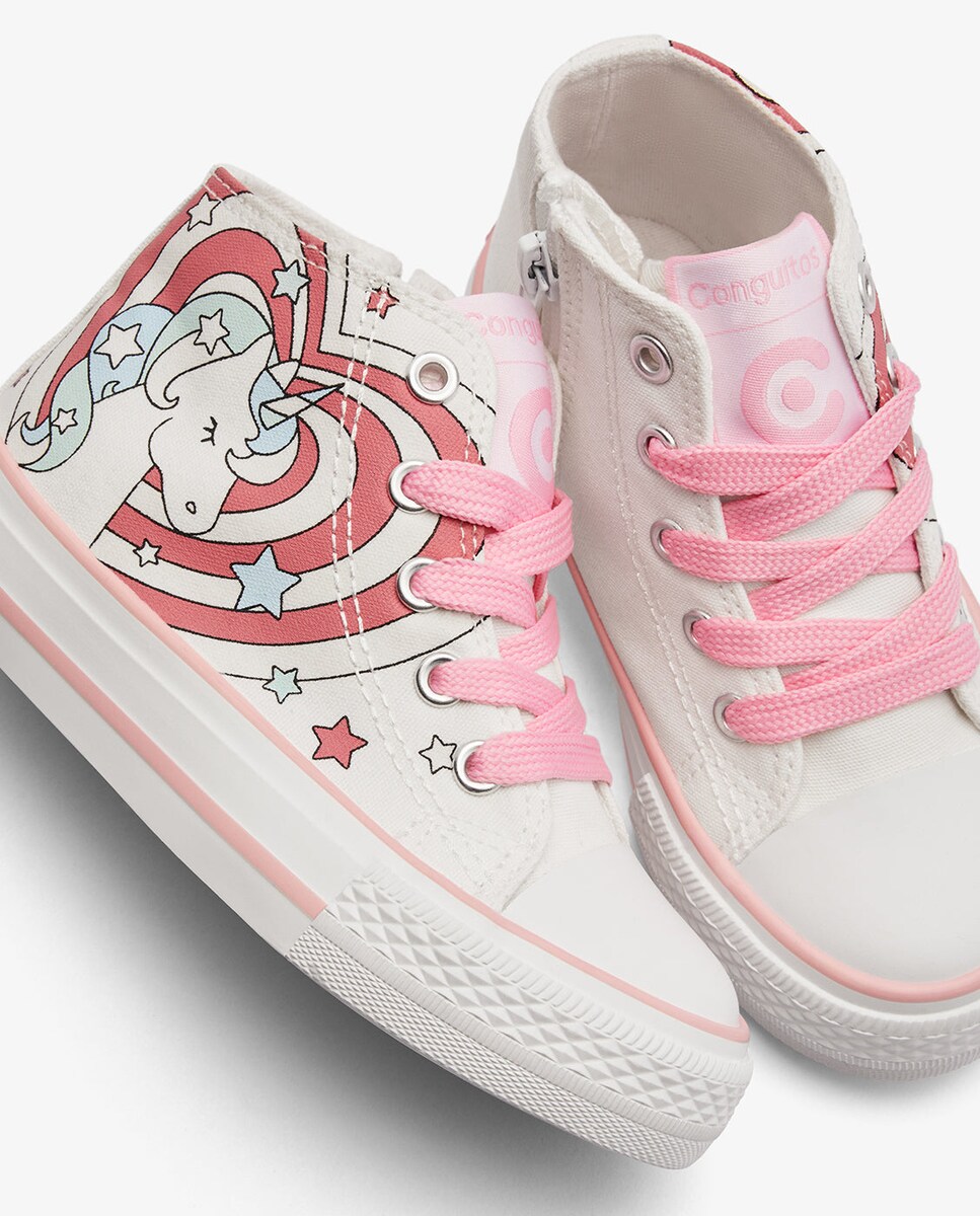 Conguitos Zapatos NiÃ±a Unicornio Girl's Unicorn Slippers With