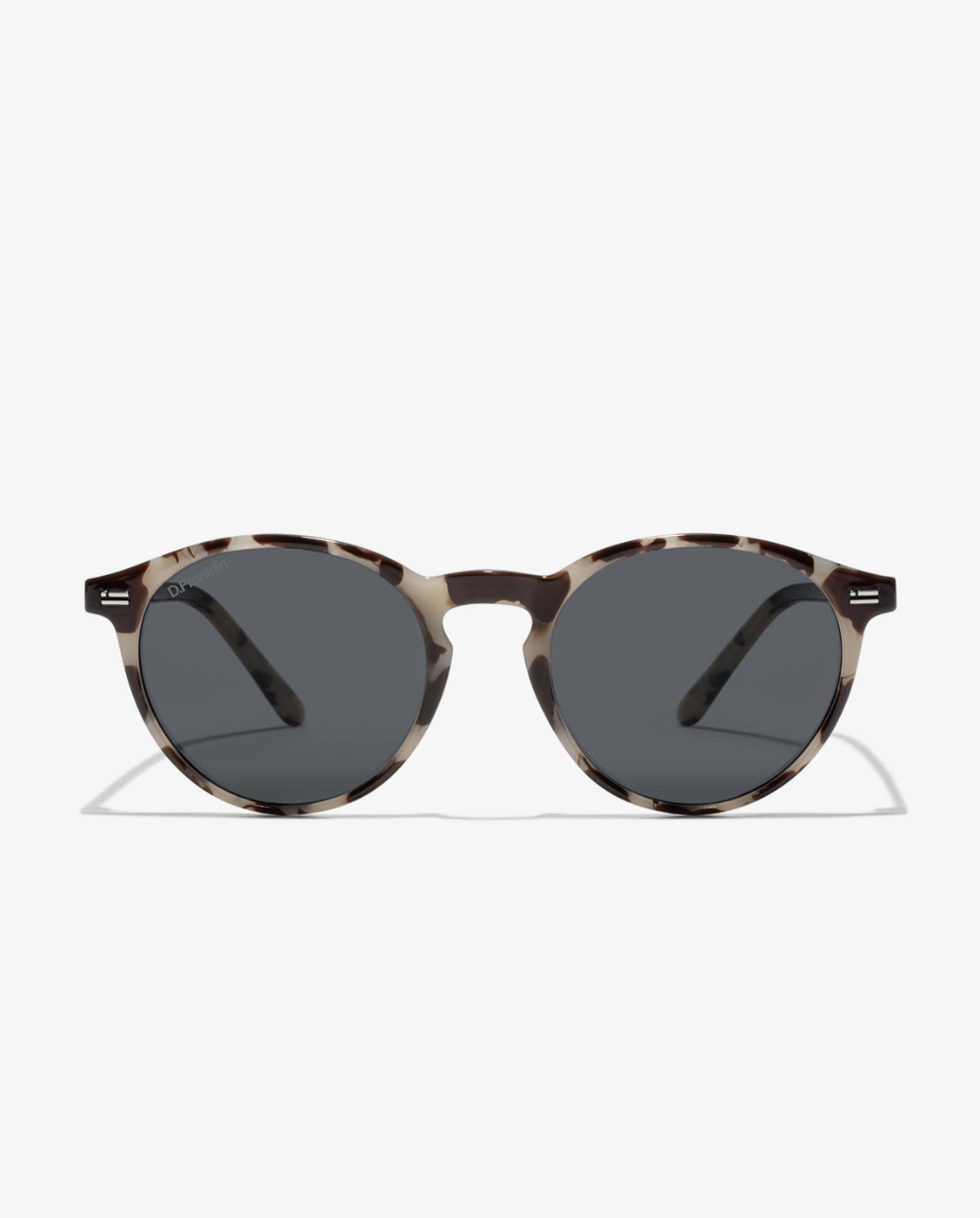 Gafas de sol unisex con forma redonda ultra light max - D.Franklin - Marrón claro Marrón claro-1