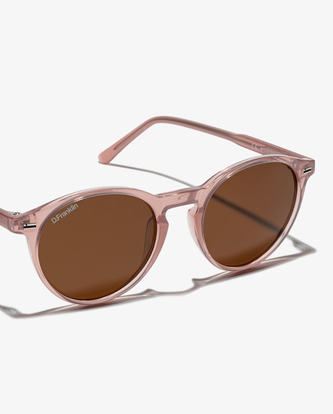Gafas de sol unisex con forma redonda ultra light max - D.Franklin - Rosa Rosa-3