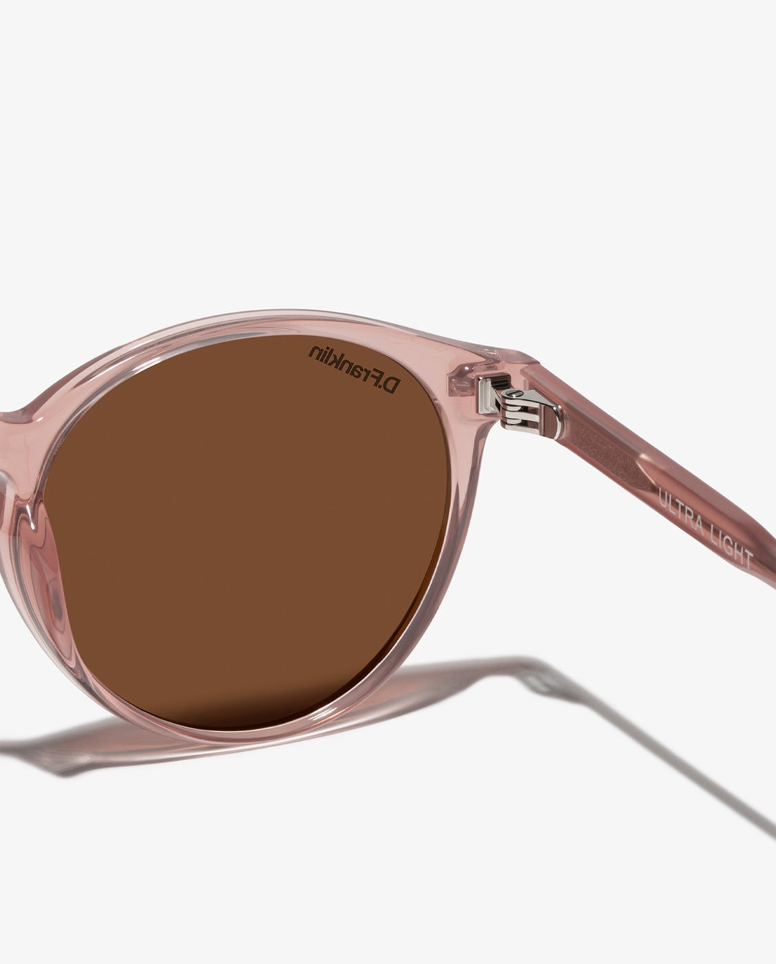 Gafas de sol unisex con forma redonda ultra light max - D.Franklin - Rosa Rosa-5