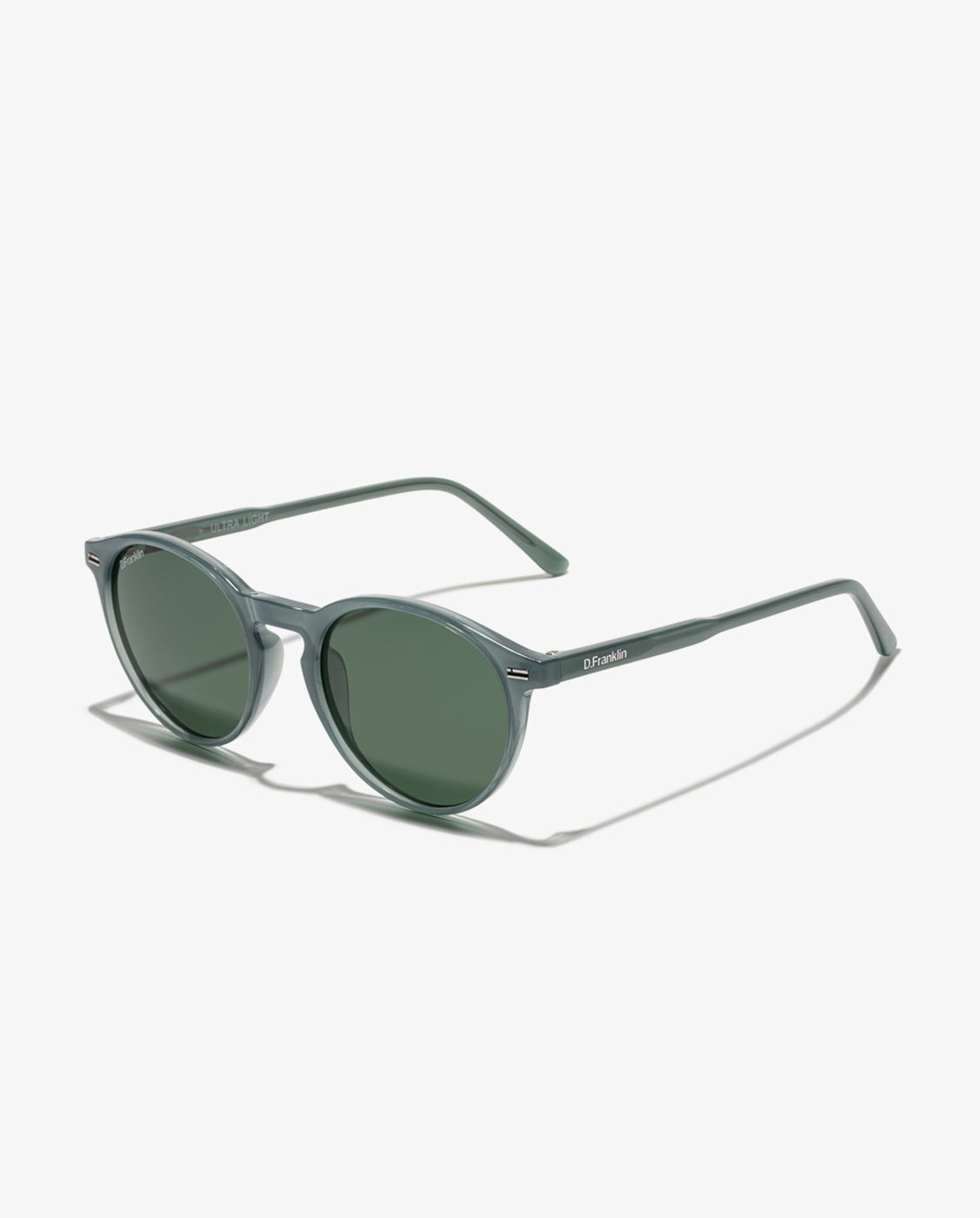 Gafas de sol unisex con forma redonda ultra light max - D.Franklin - Verde Verde-4