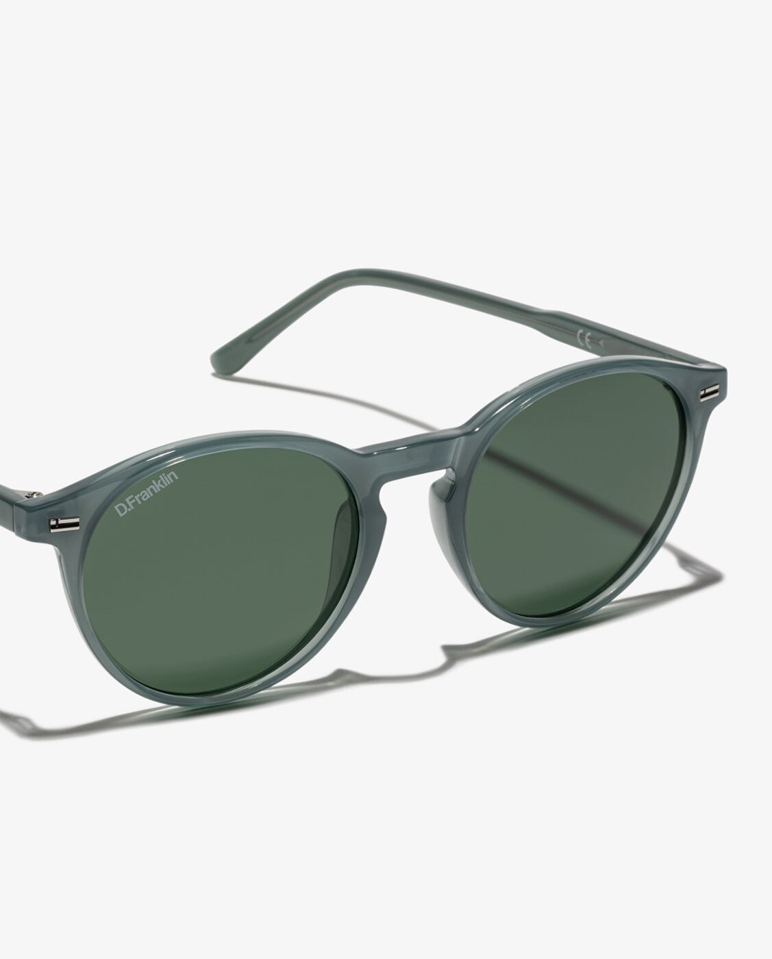 Gafas de sol unisex con forma redonda ultra light max - D.Franklin - Verde Verde-3