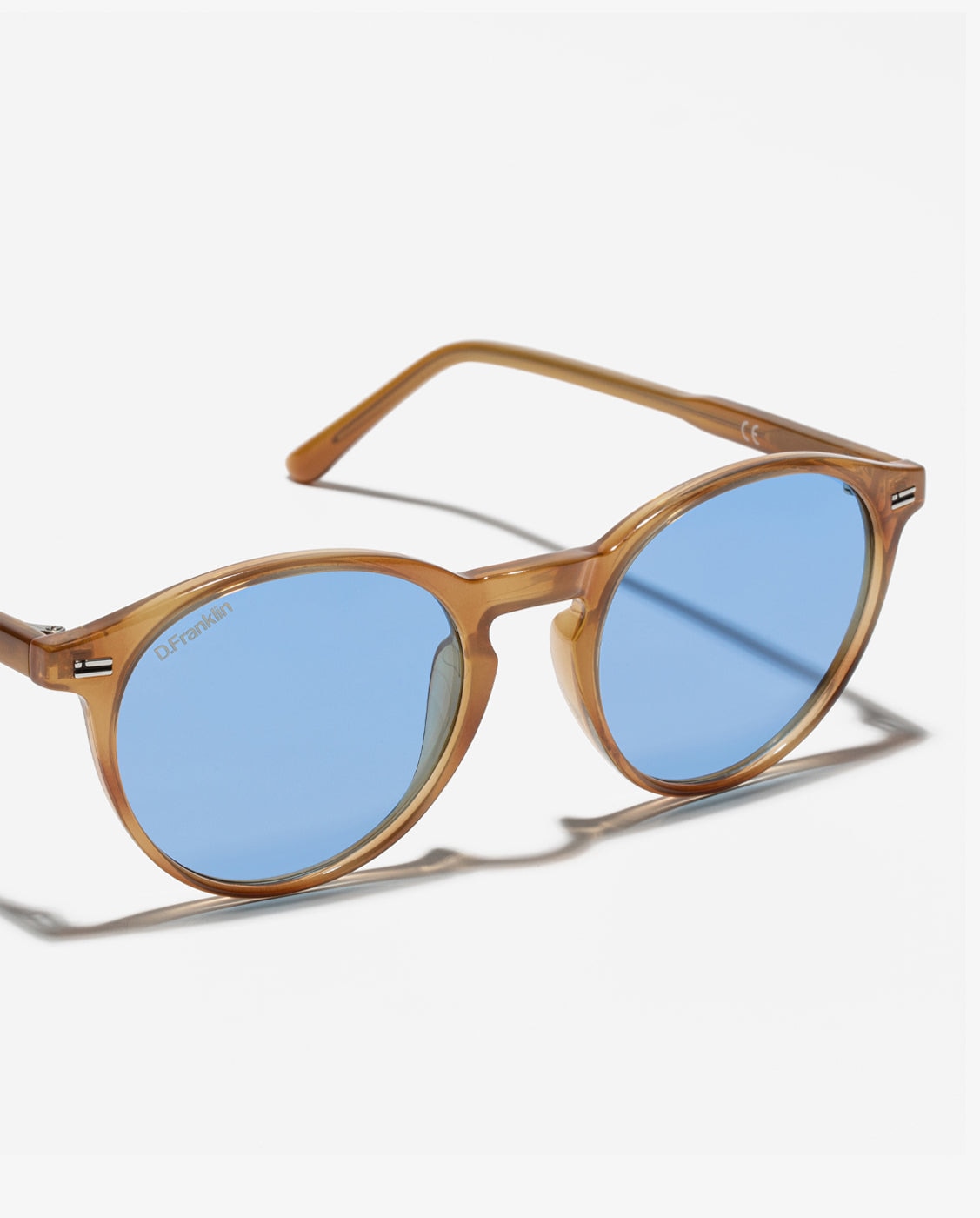 Gafas de sol unisex con forma redonda ultra light max - D.Franklin - Ámbar Ámbar-3