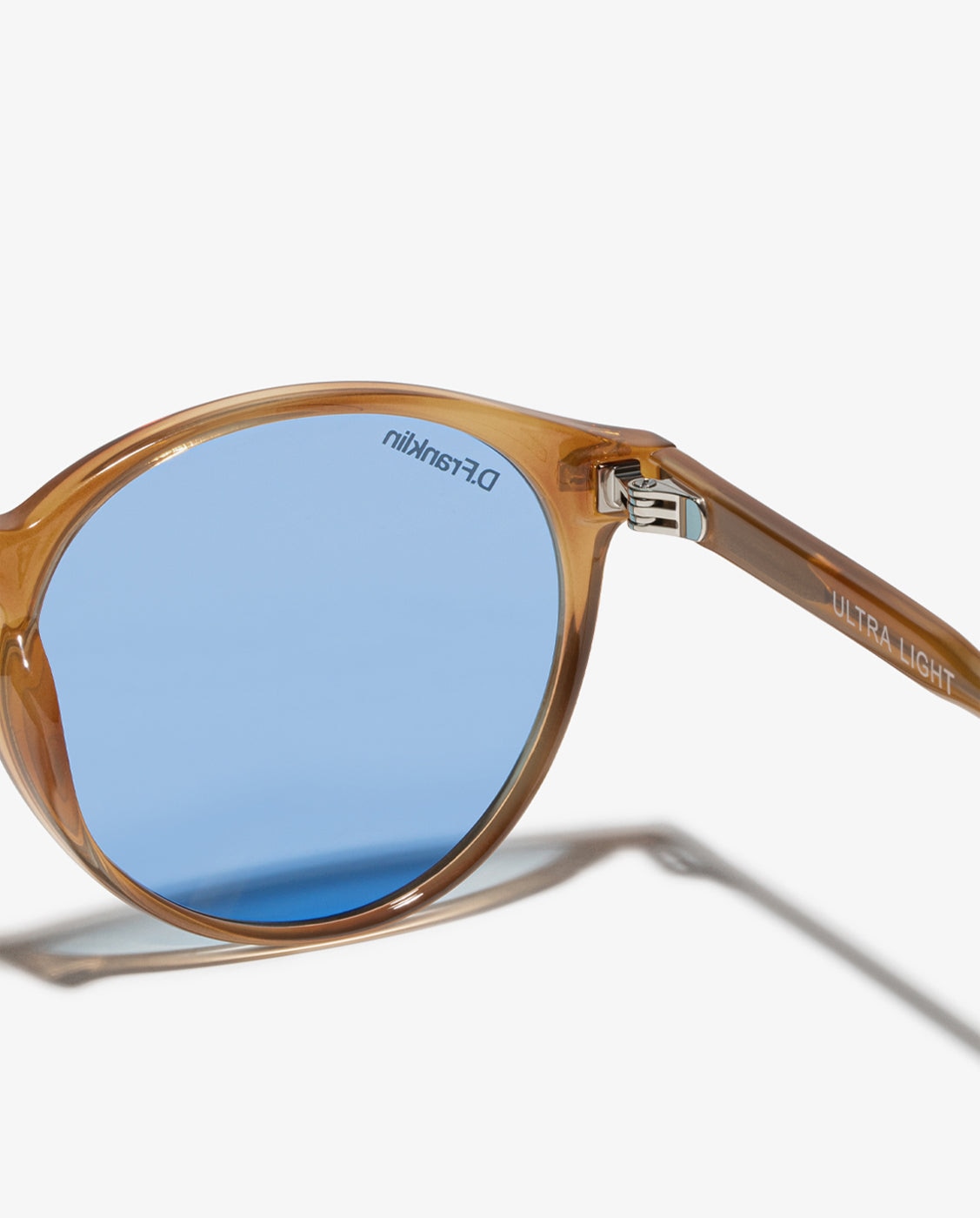 Gafas de sol unisex con forma redonda ultra light max - D.Franklin - Ámbar Ámbar-5
